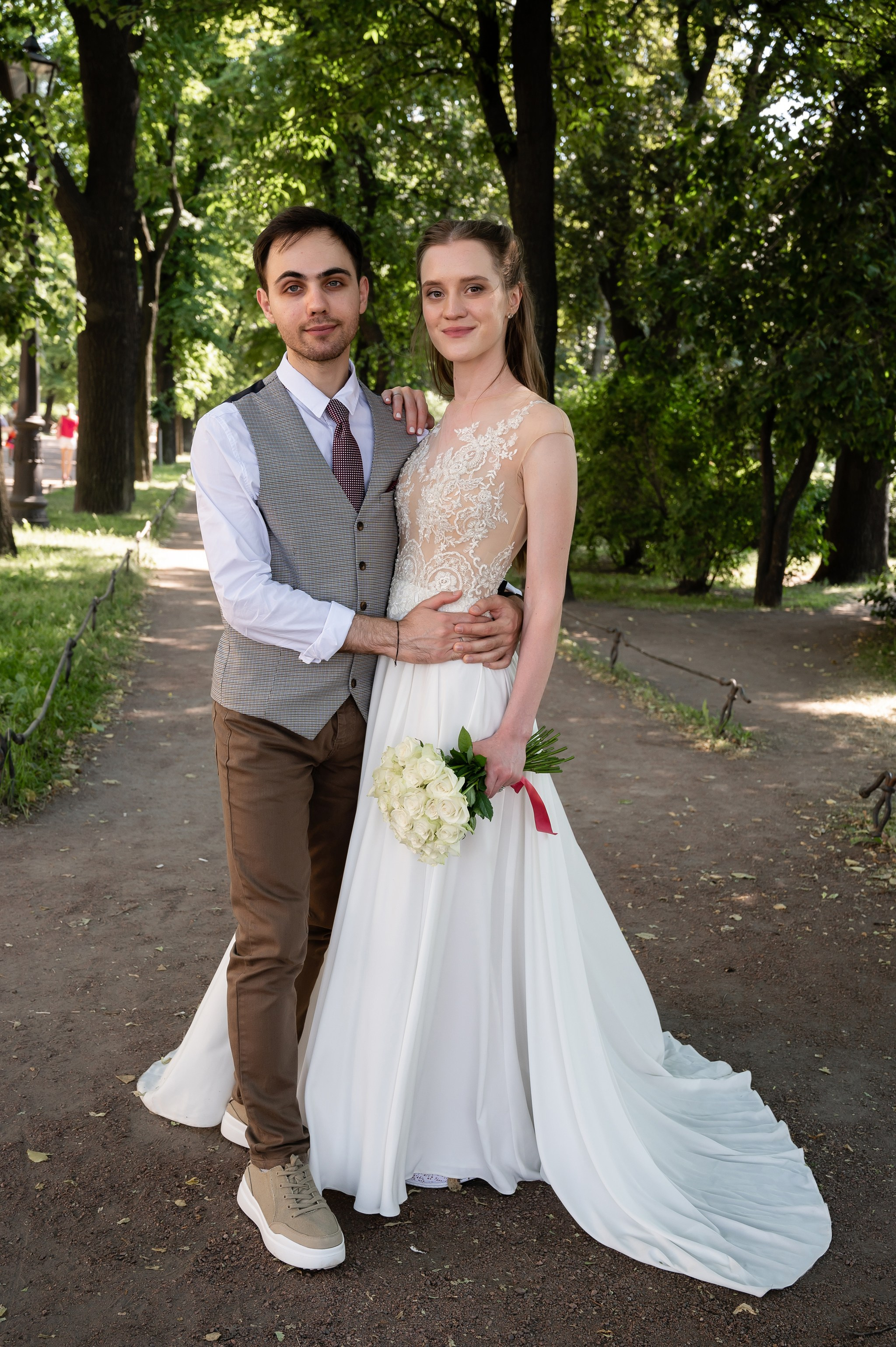 Зеркальный дворик. Свадебный и семейный фотограф из Санкт-Петербурга Климов Анатолий