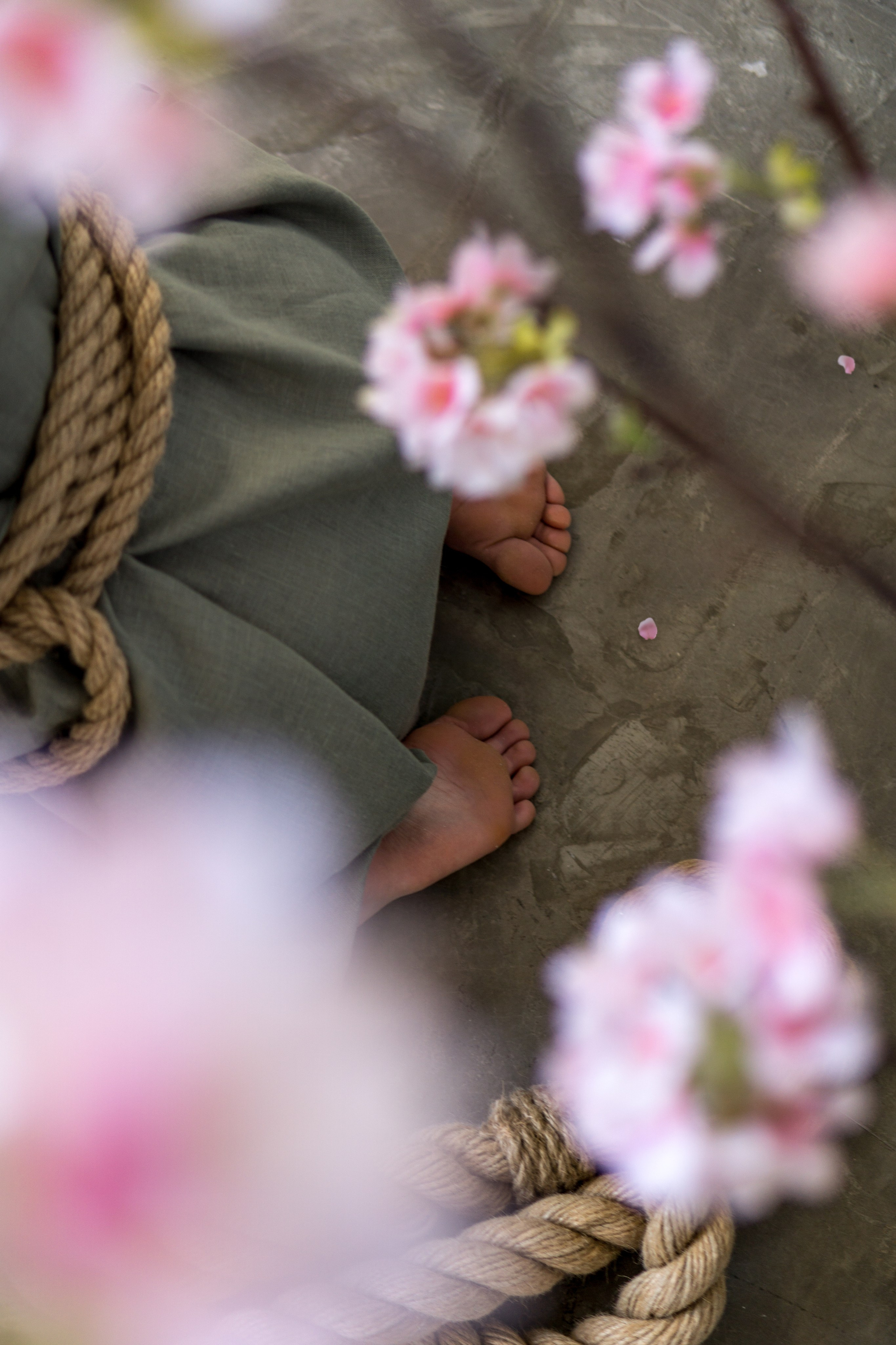 Lyzzy | ropes & flowers. Фотограф Валерий Федяев | vallerzu