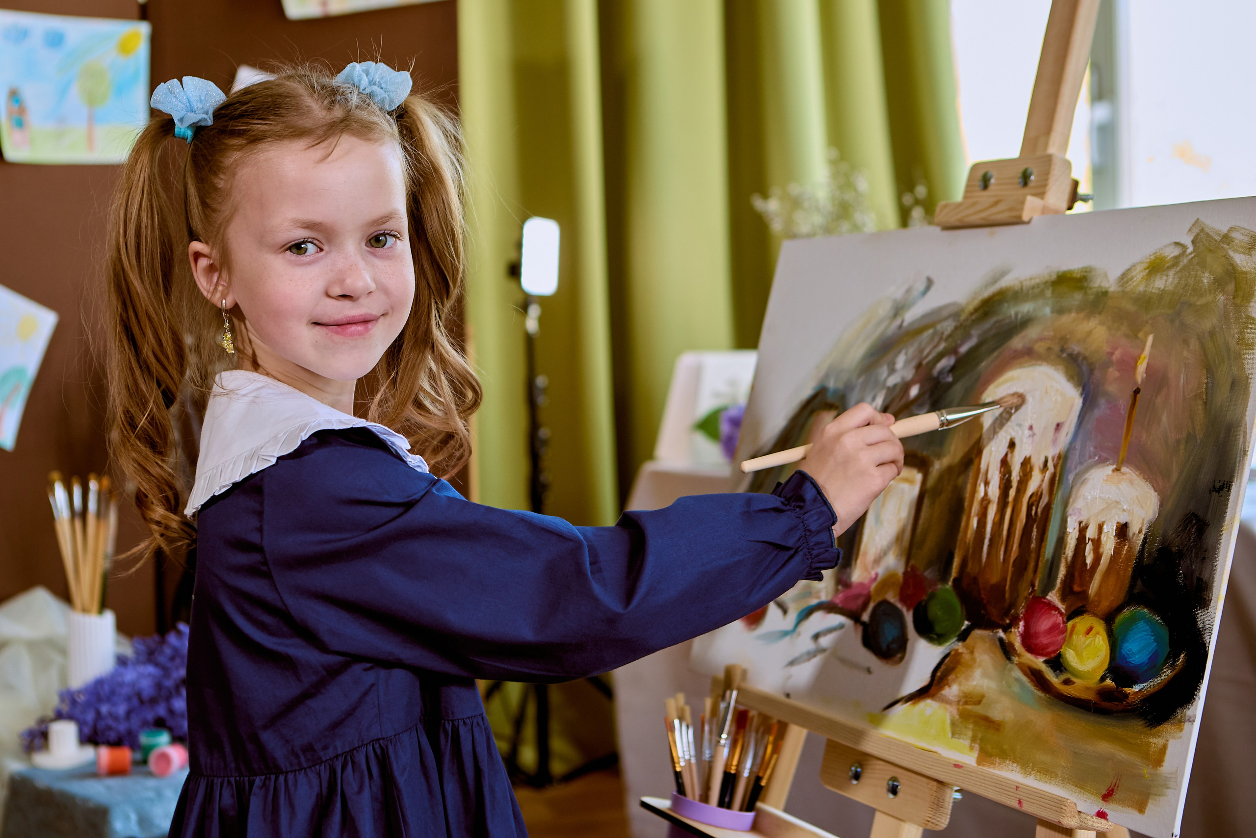 Творческая фотосессия художники