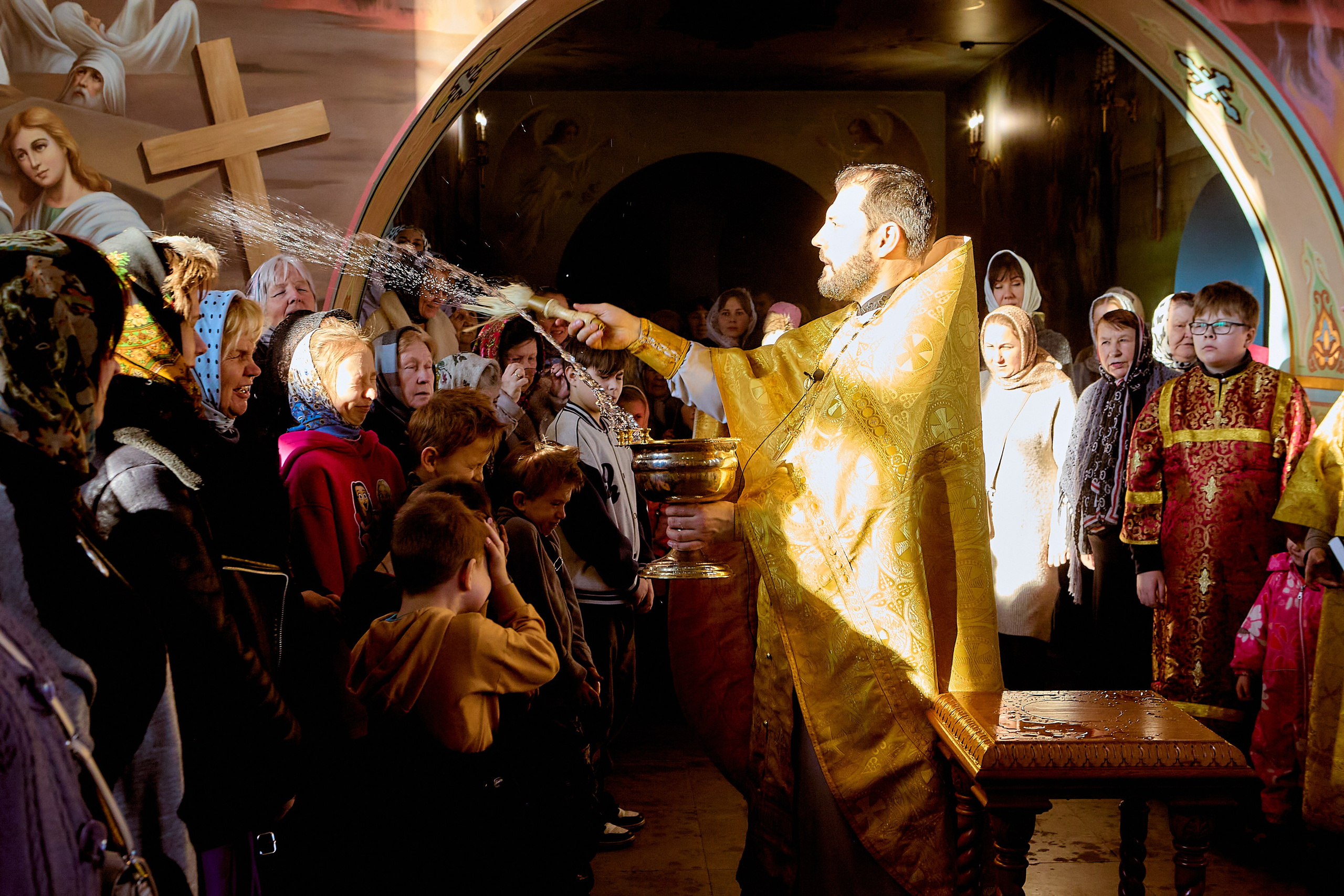 Воскресная Литургия в храме 23 февраля 2025 г г. Дзержинск