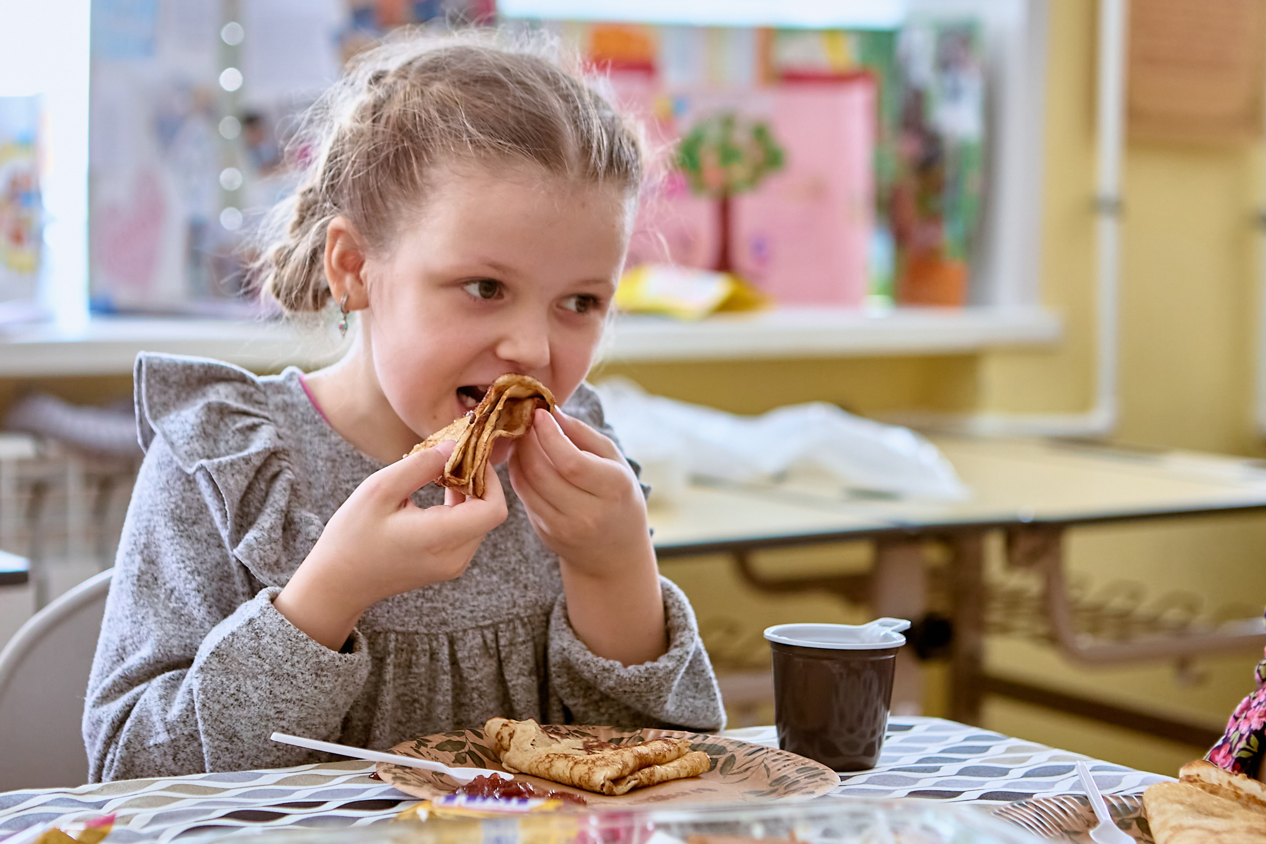 ШИРОКАЯ МАСЛЕНИЦА фотографии с праздника 1 А класса