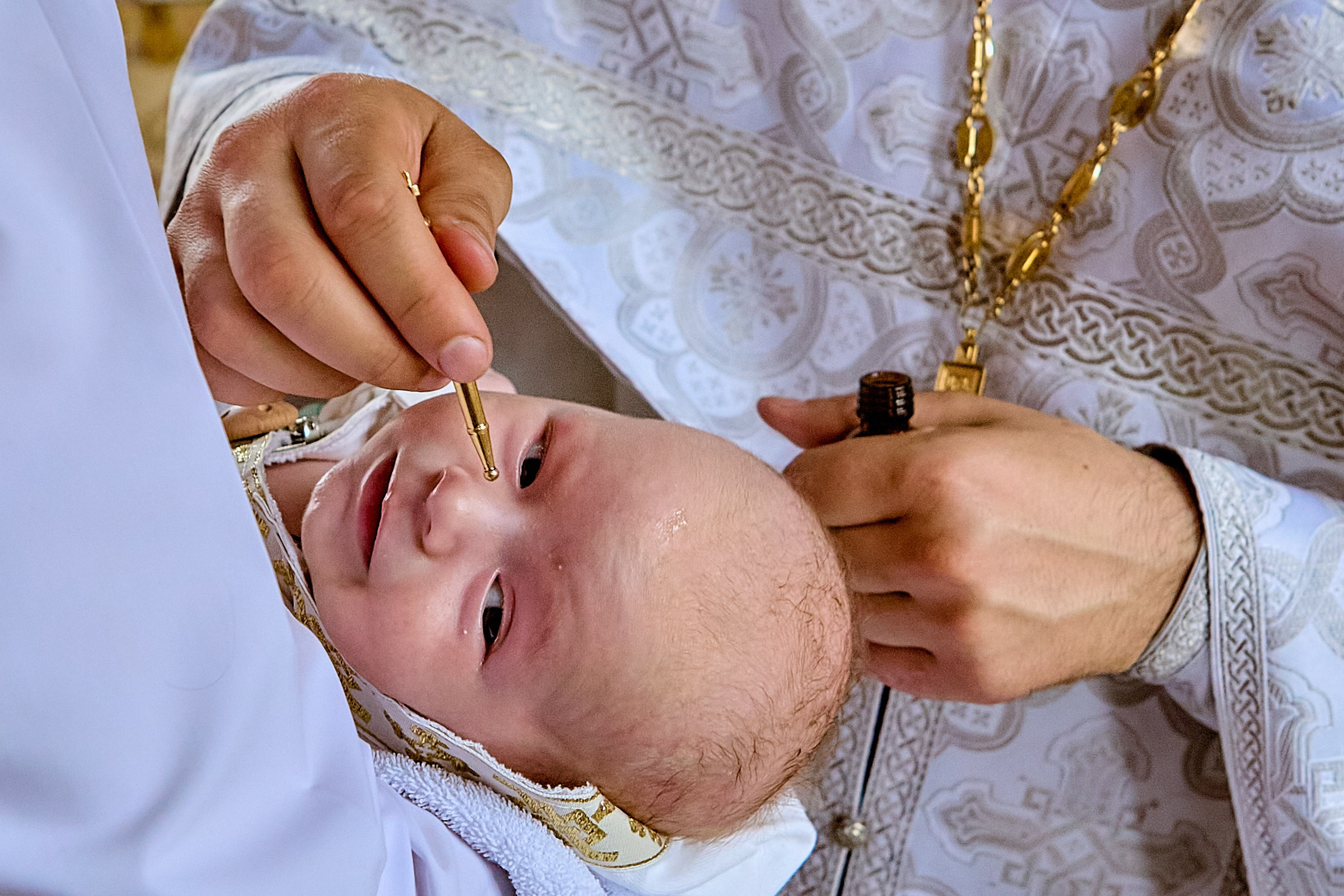 Таинство Крещения младенца Марка