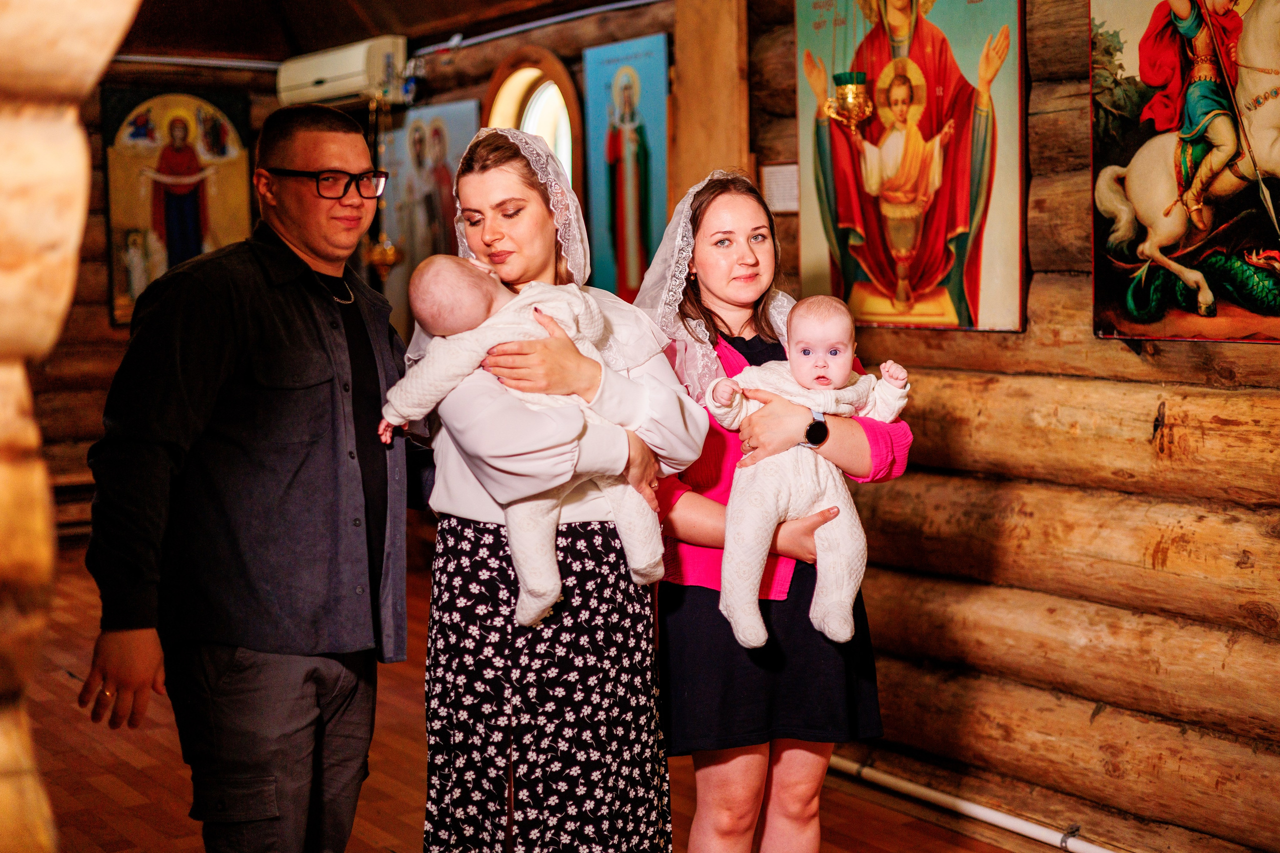 Крещение близняшек. Свадебный и семейный фотограф в Армавире
