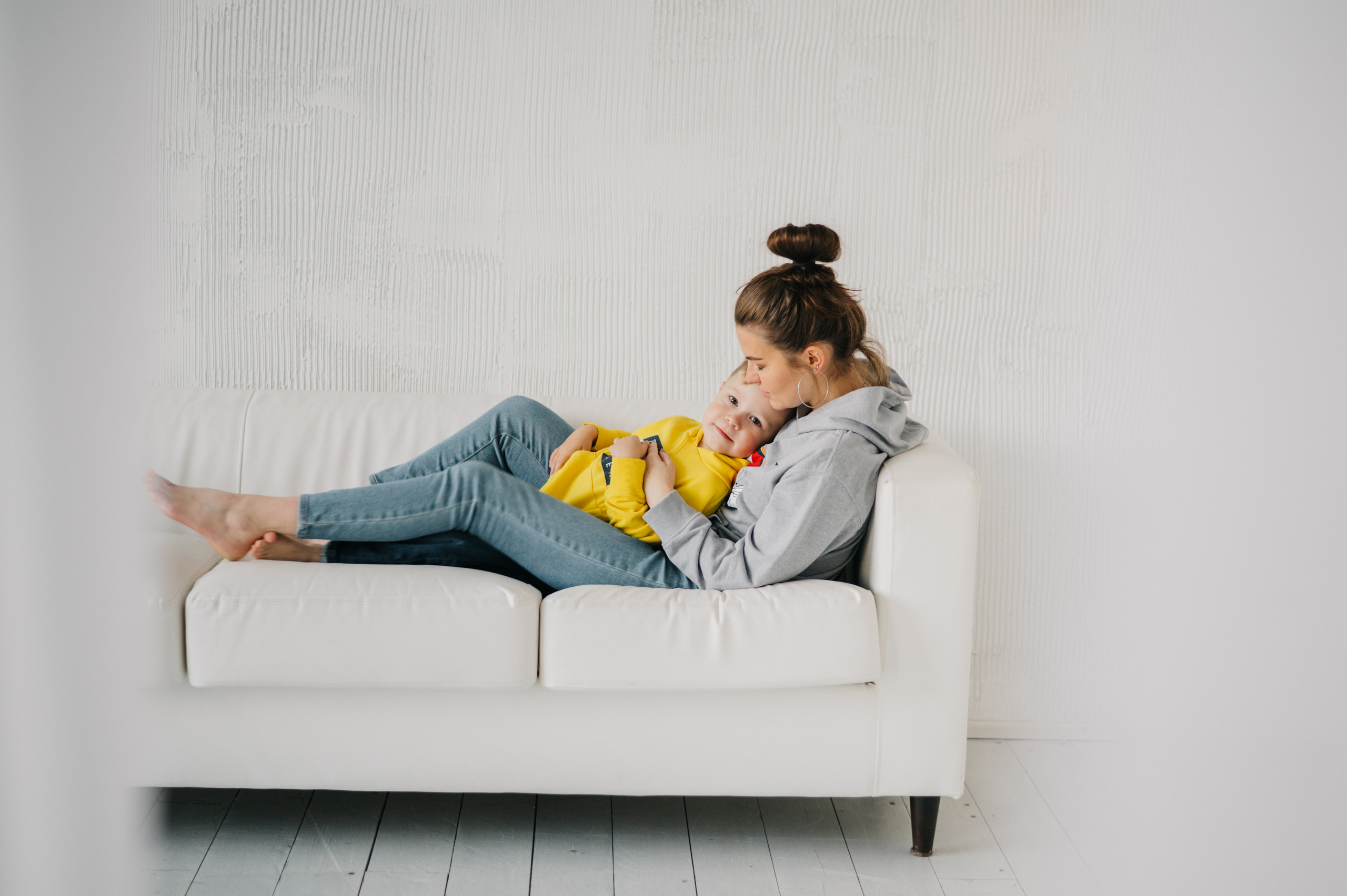 Алина с Захаром. Фотограф Архангельск