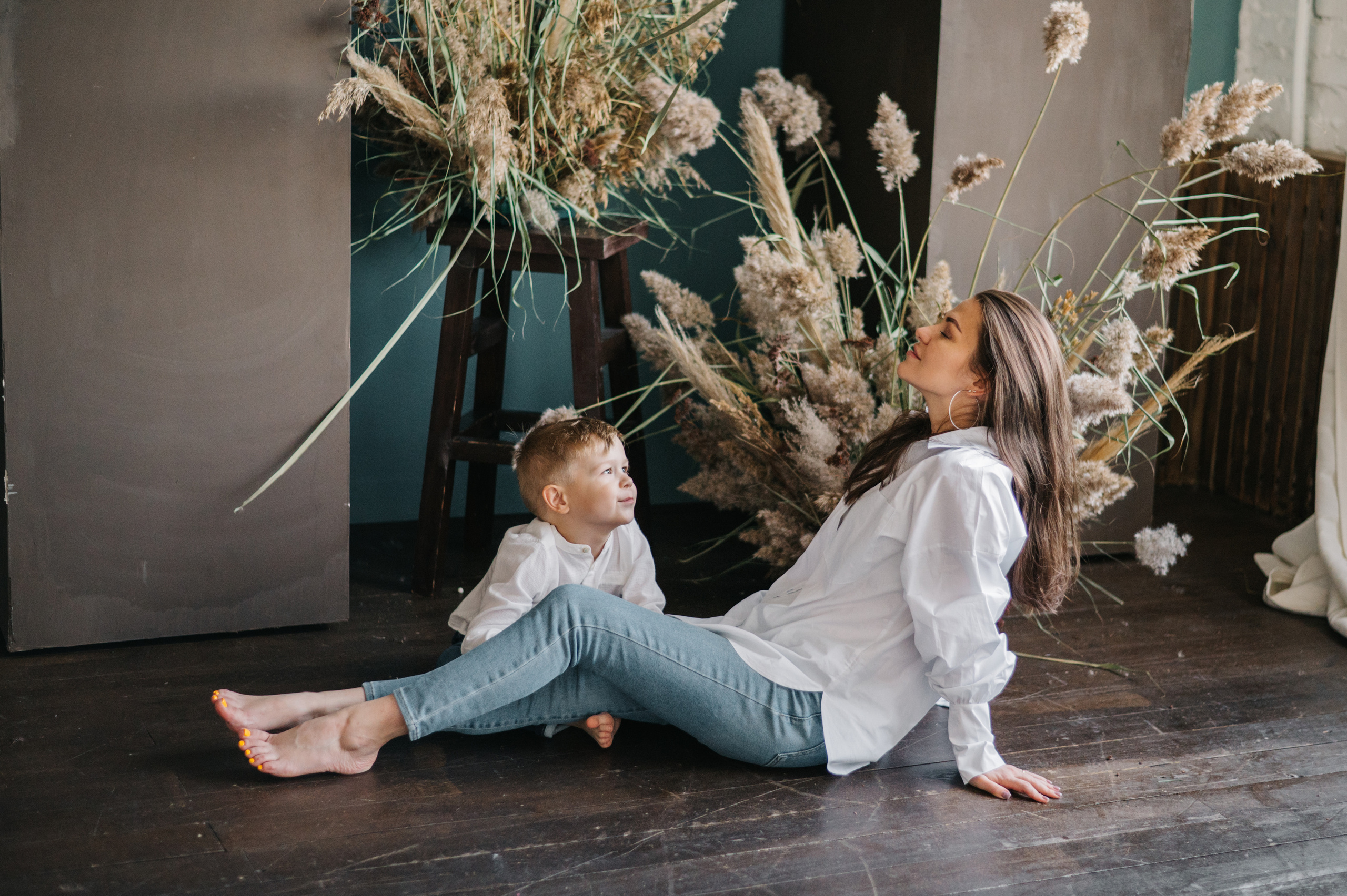 Алина с Захаром. Фотограф Архангельск