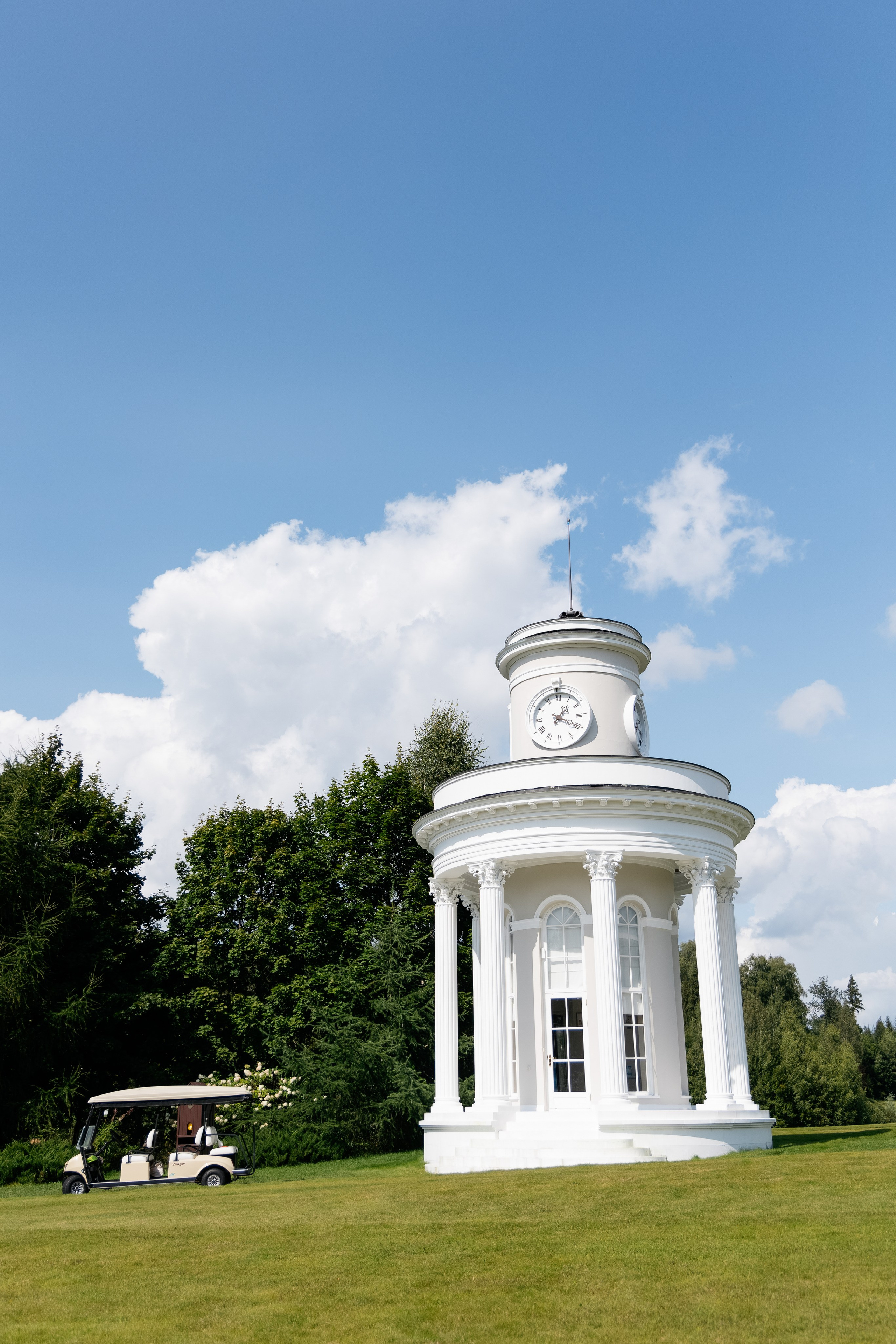Целеево. Игра в гольф. Фотограф в Москве Анастасия Курлович