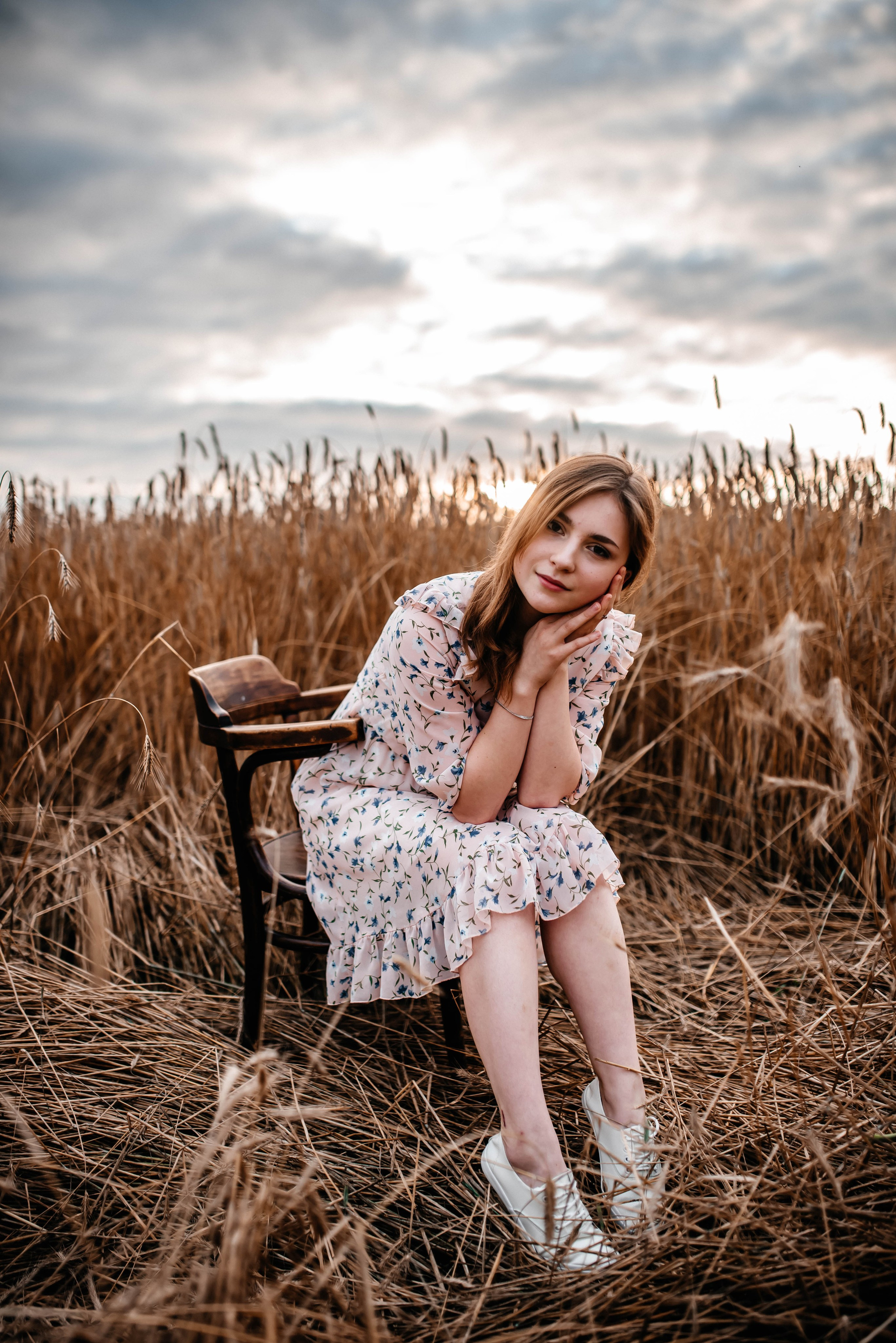 Маша, лето, закат. Главная