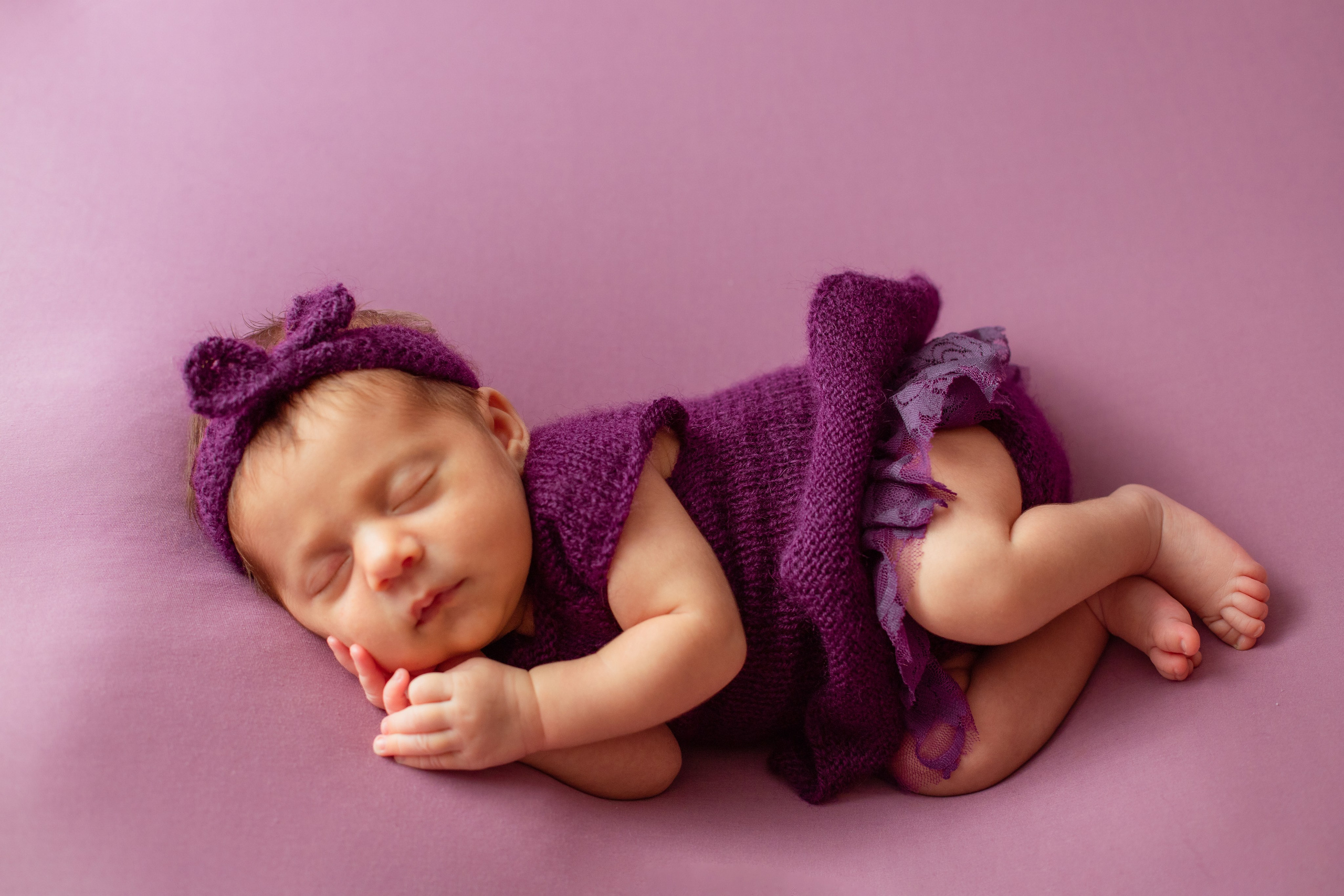 Малышка Лилия (10 дней). Фотограф в Северском районе| г. Краснодар Алена Заливчая