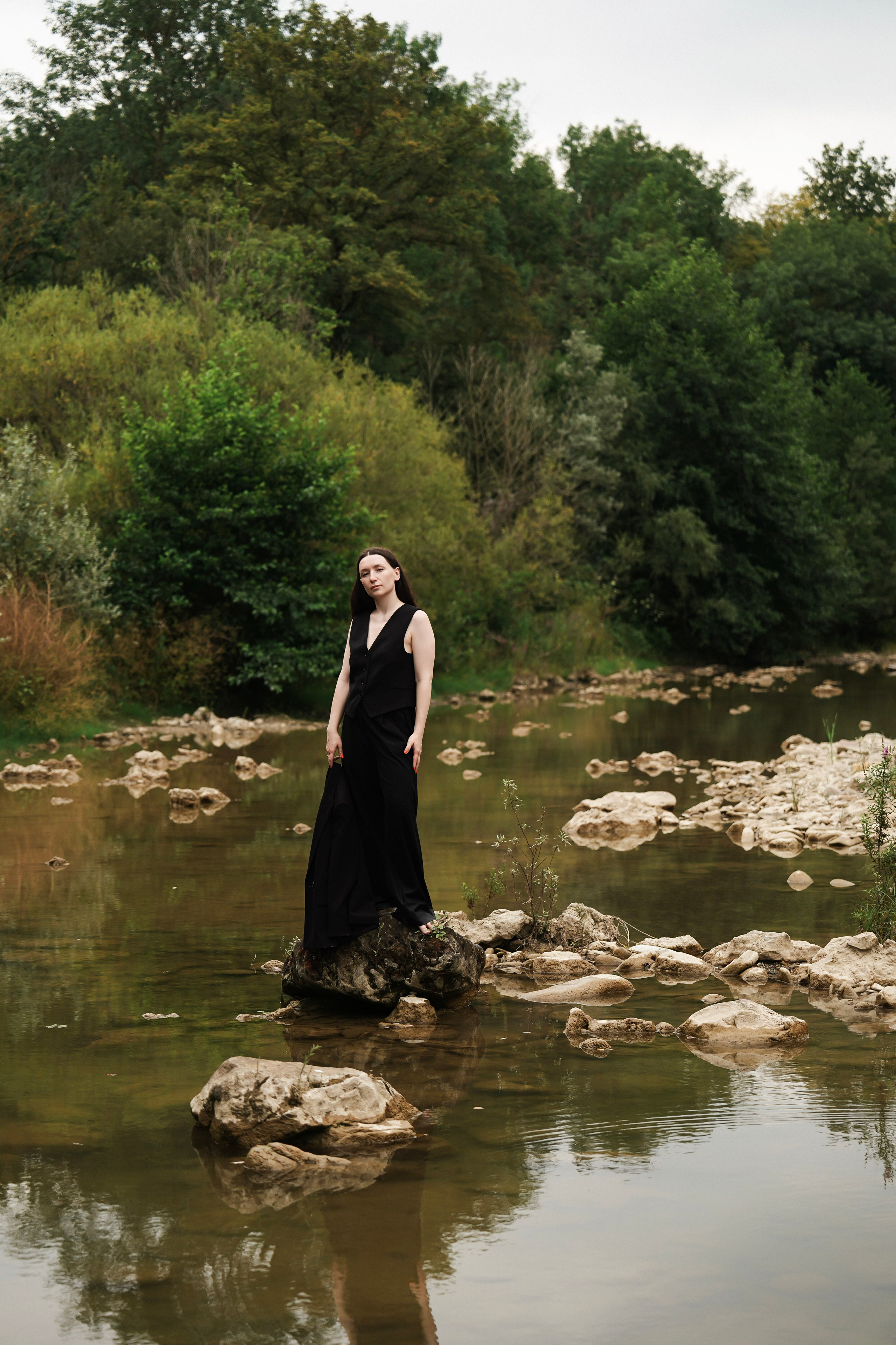 Инна в лесу. Фотограф с психологическим образованием