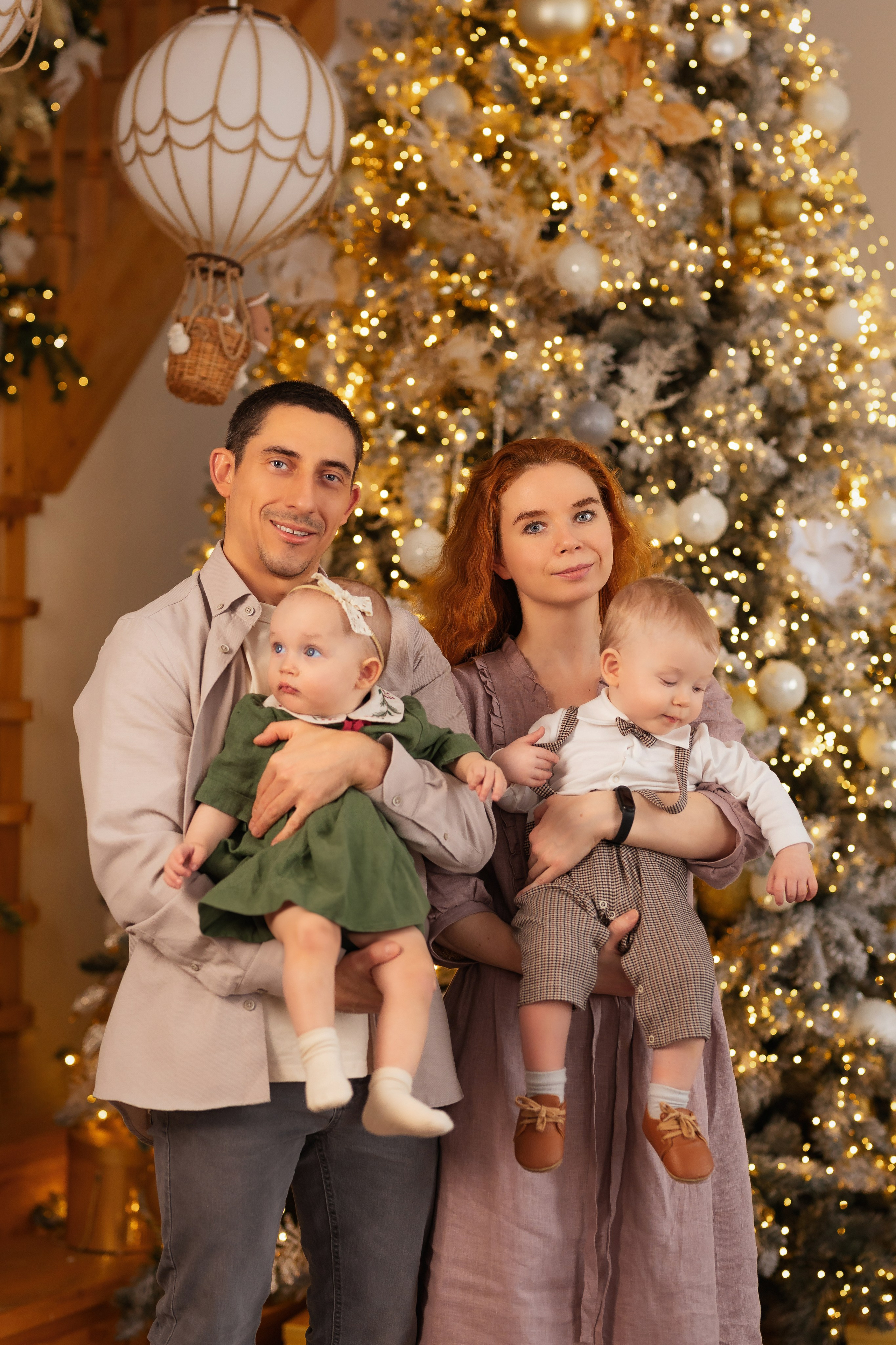 Семейная новогодняя фотосессия. Трубинова Екатерина | Семейный фотограф | Москва