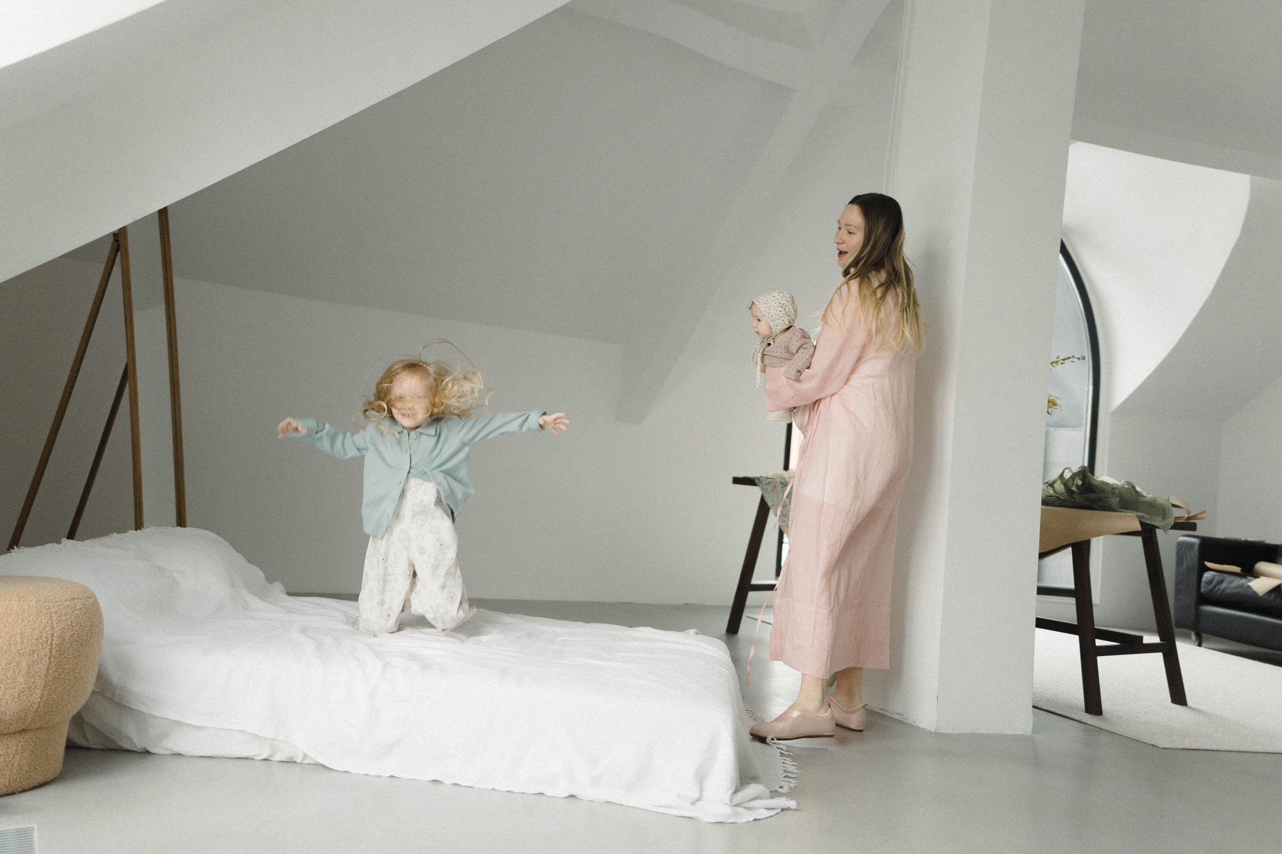 Утро с мамой. Фотография о важном