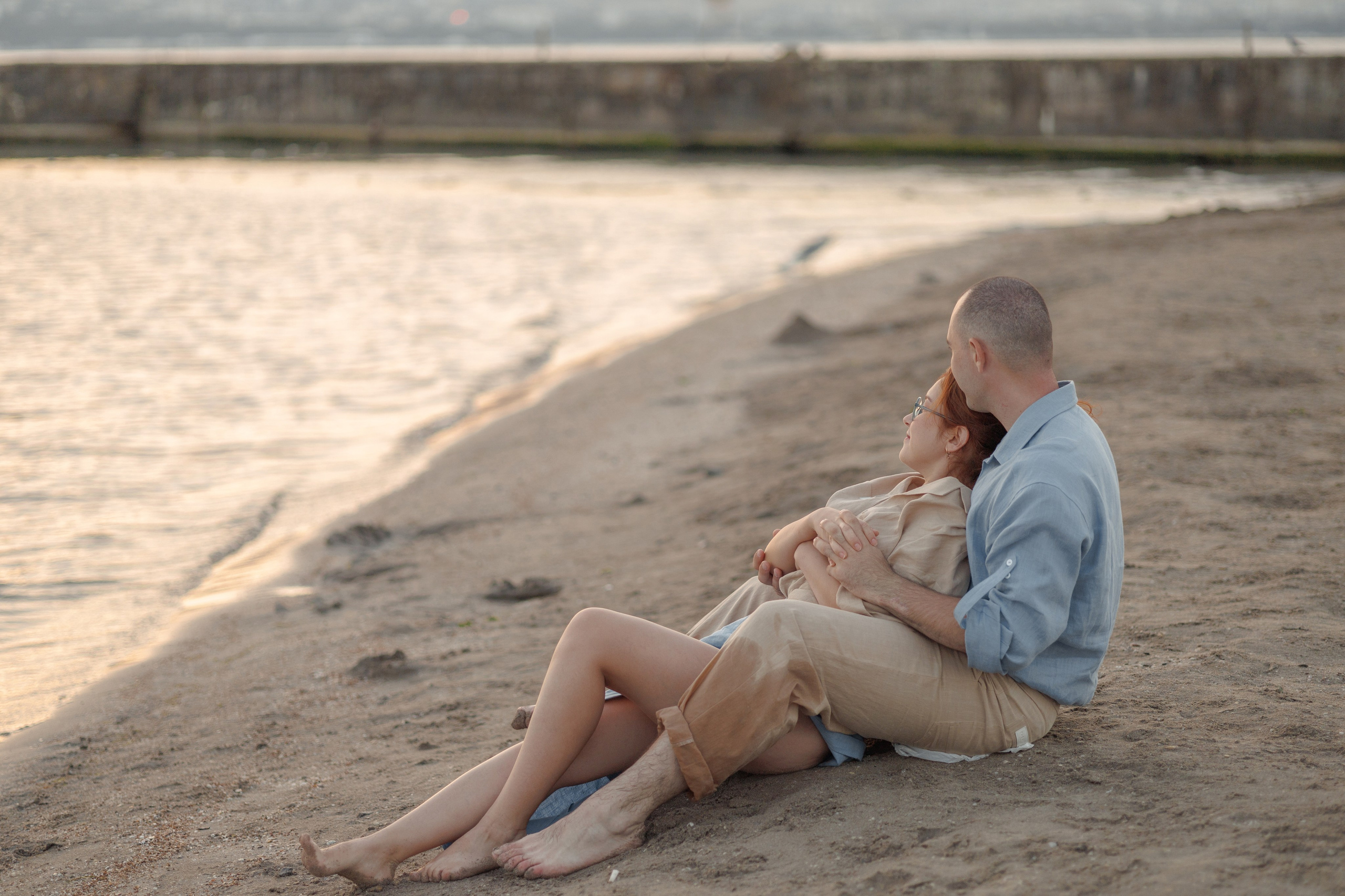 История любви на рассвете. Семейный и портретный фотограф в Геленджике Любовь Бодрова