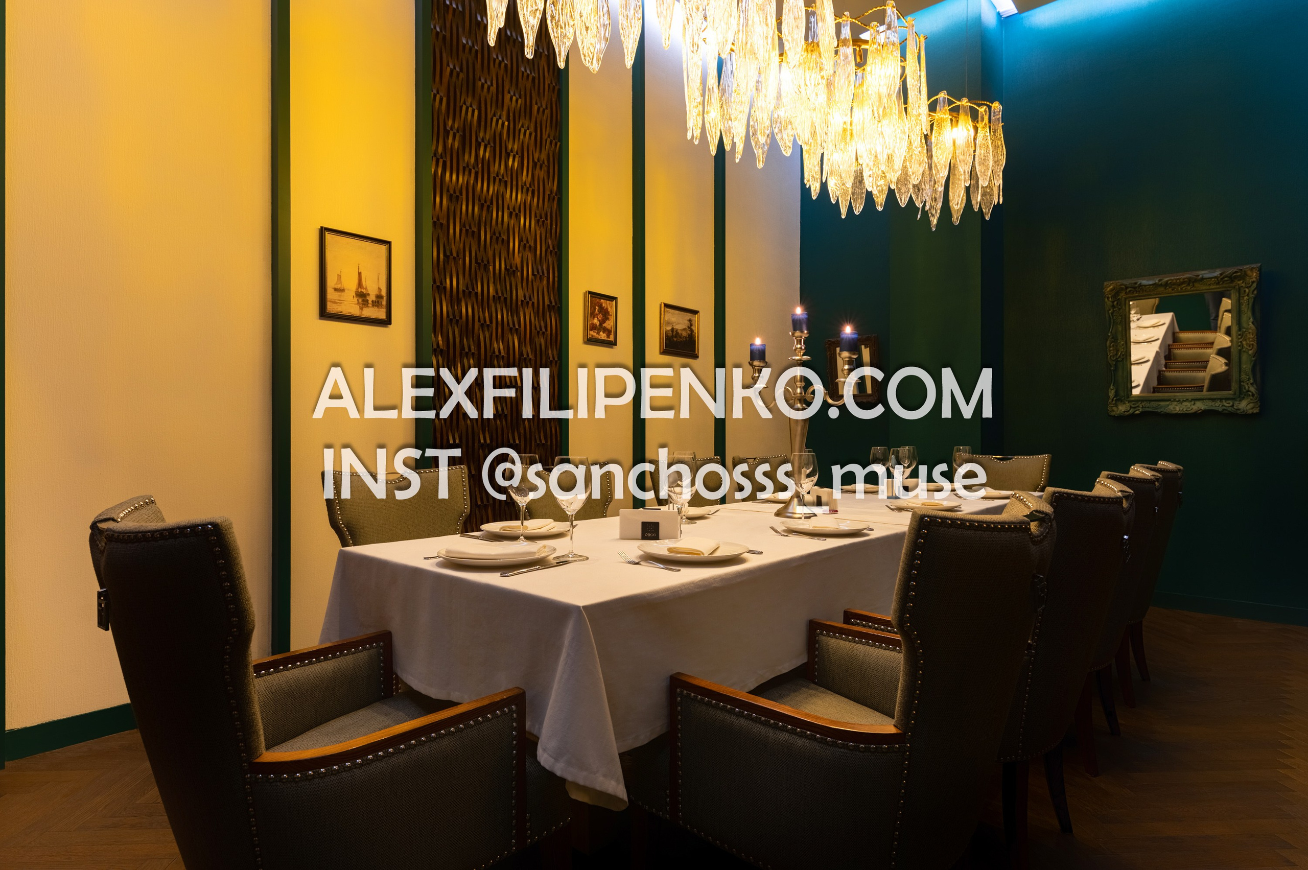 Ресторан Once. Фотограф интерьера недвижимости и архитектуры в Астане