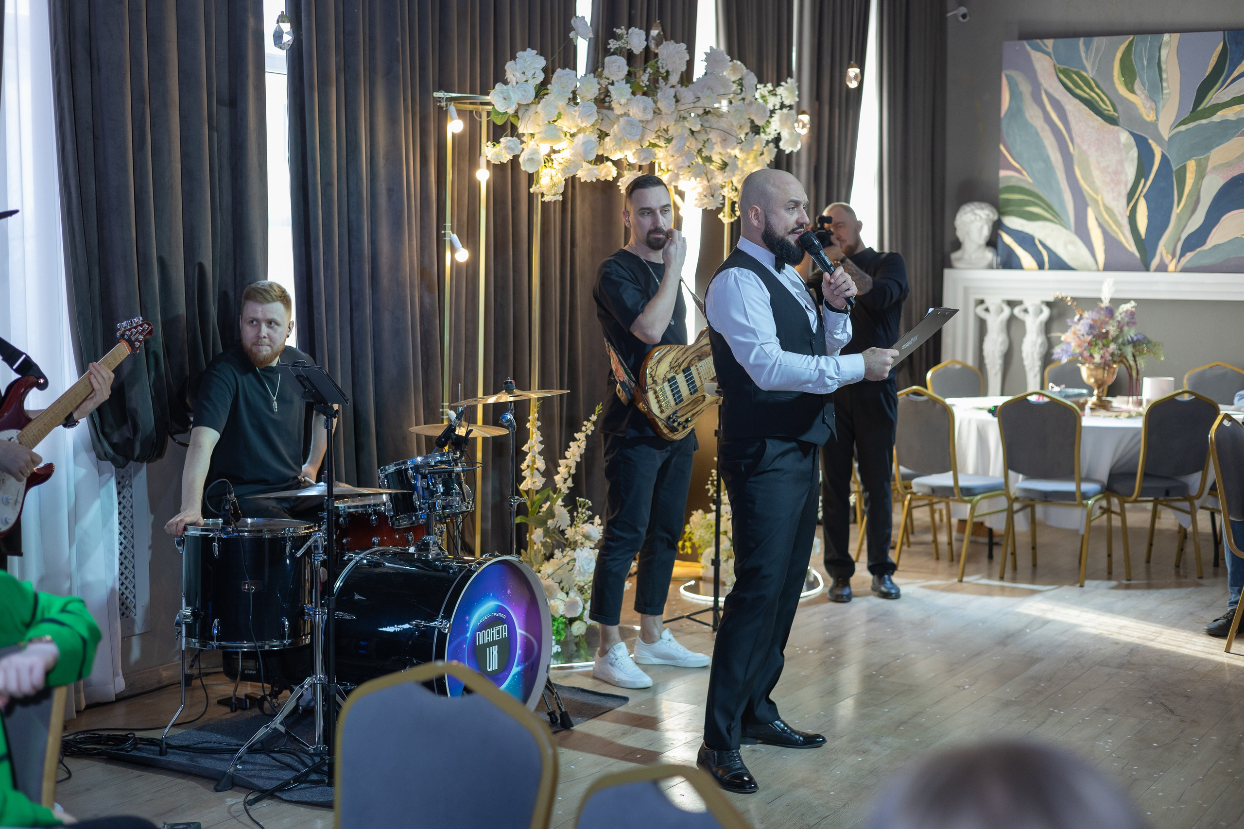 Свадебное чаепитие для молодоженов