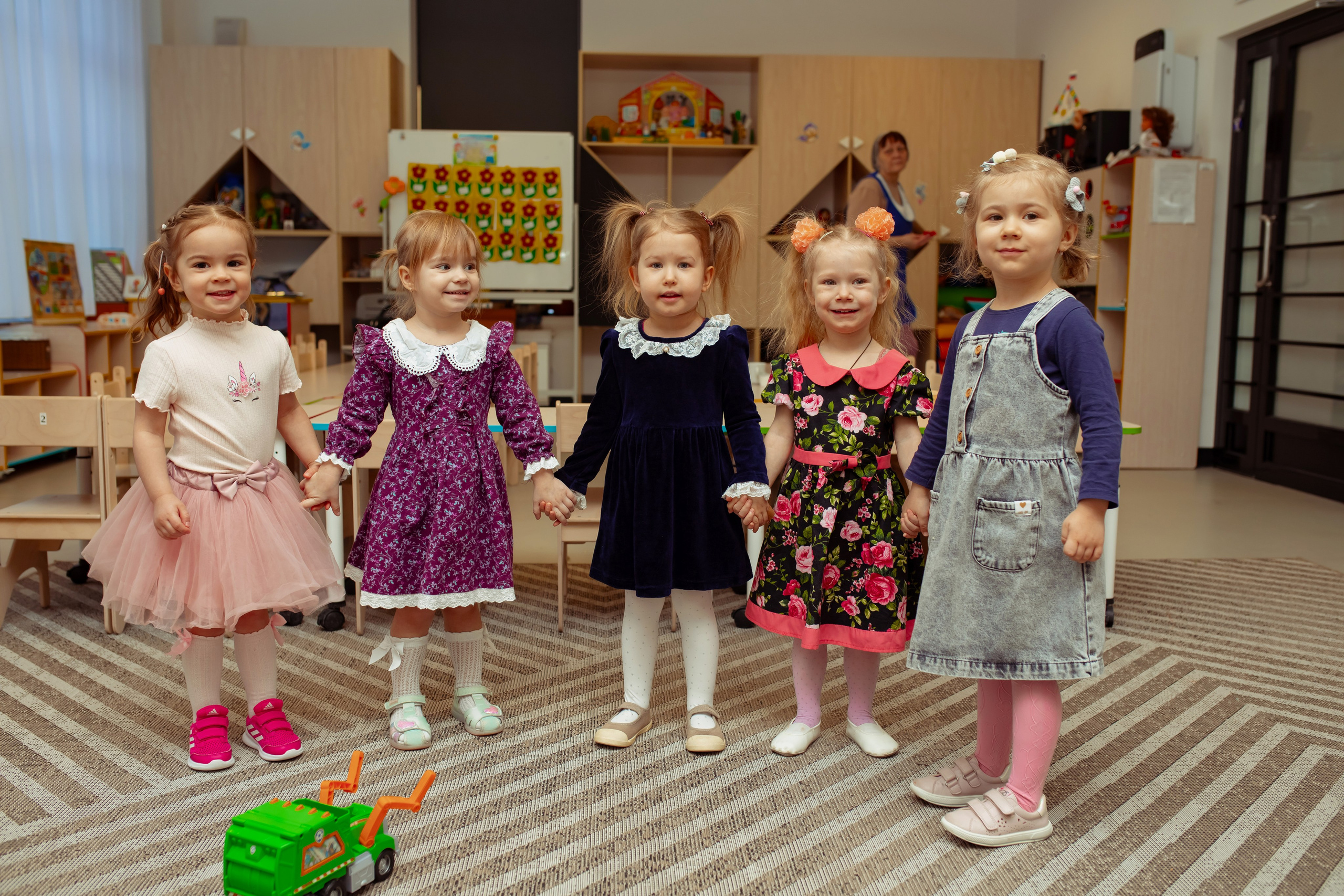 Праздник весны в детском саду. Семейный и детский фотограф в Москве Дорогова Екатерина