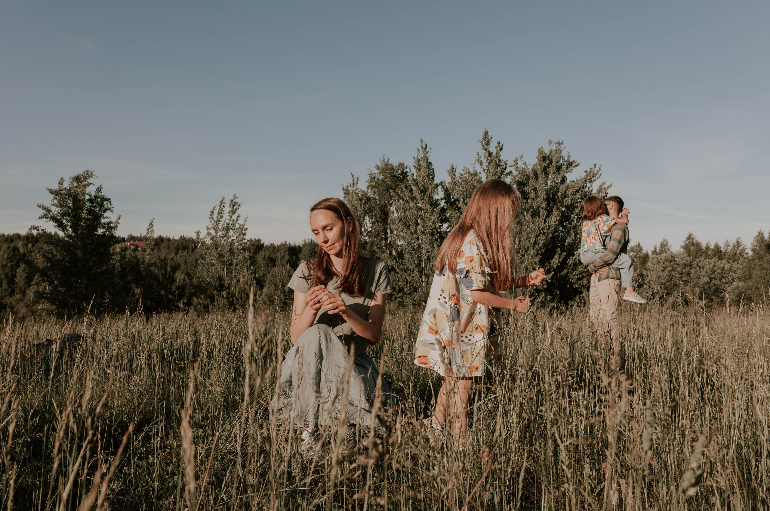 Семейная прогулка. Семейный фотограф во Всеволожске и Санкт-Петербурге Юлия Капустина