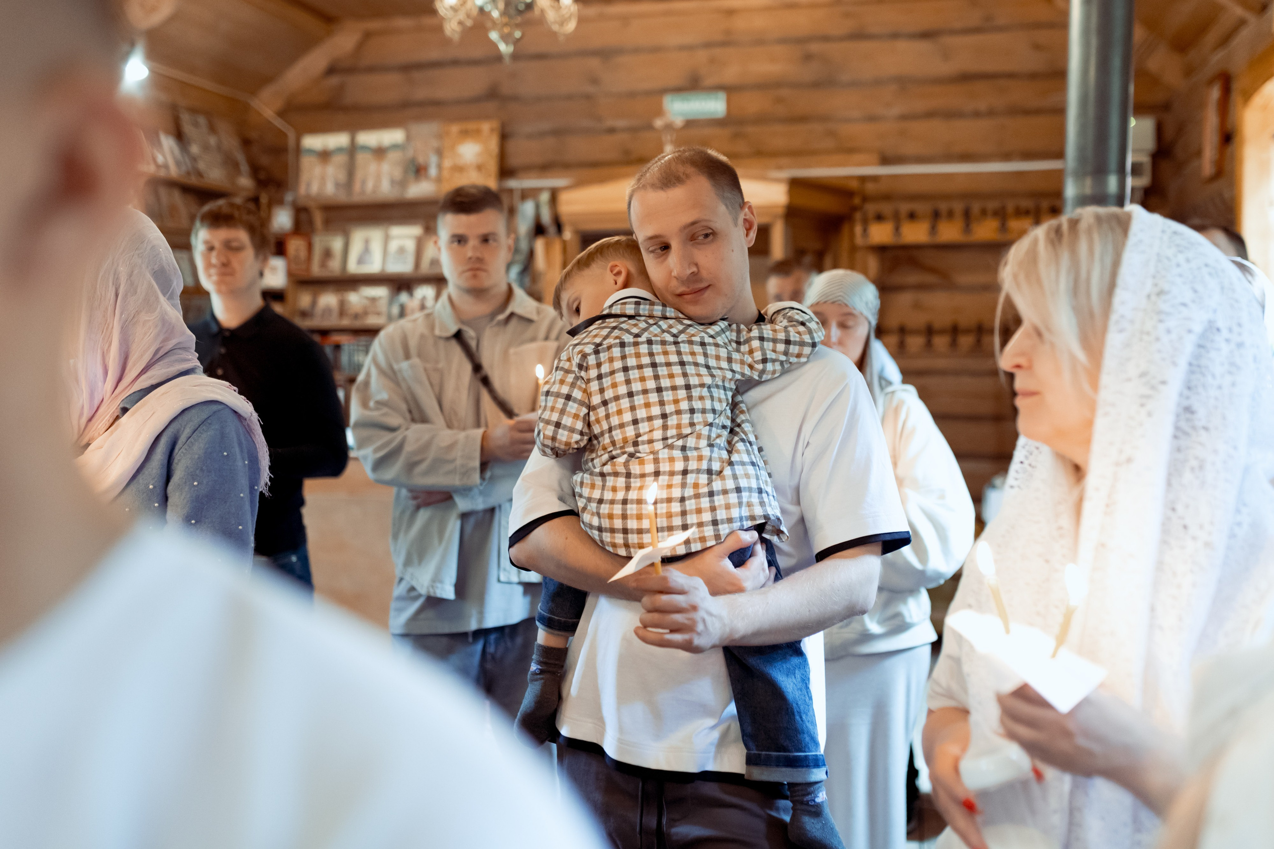 Крещение в Храме святых Новомучеников и Исповедников Российских. Фотограф Валерия Горбунова Подольск Бутово Видное Щербинка