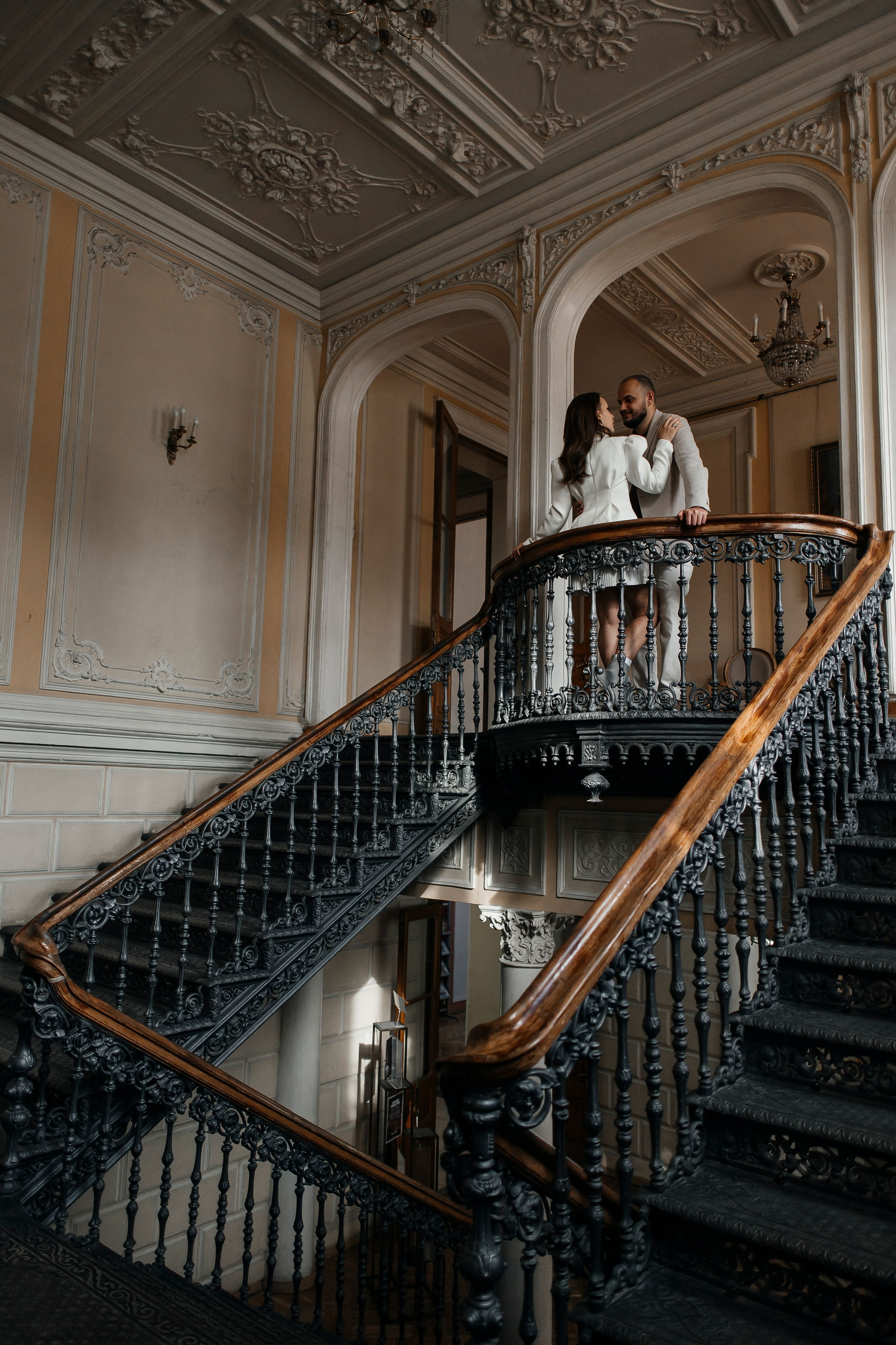 Анастасия и Мостафа (библиотека + прогулка). Фотограф в Москве Екатерина Потапова