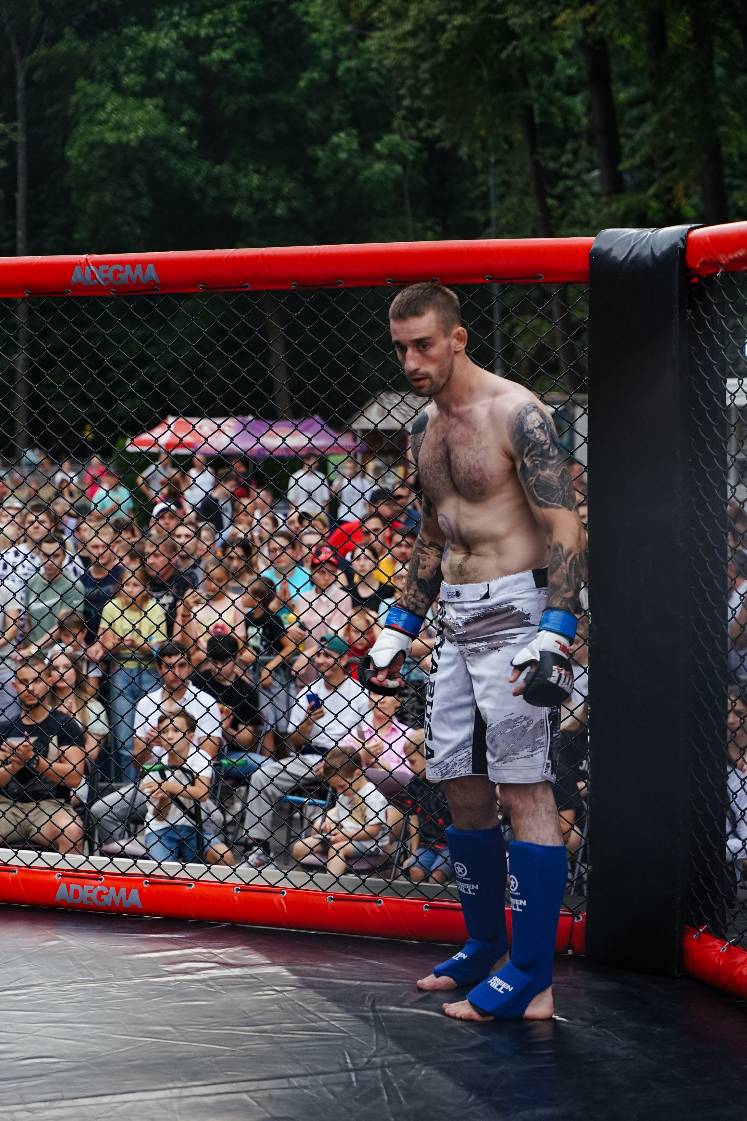 Вечер боев в ЦПКиО. Фотограф Надежда Погребняк | Рязань | Москва