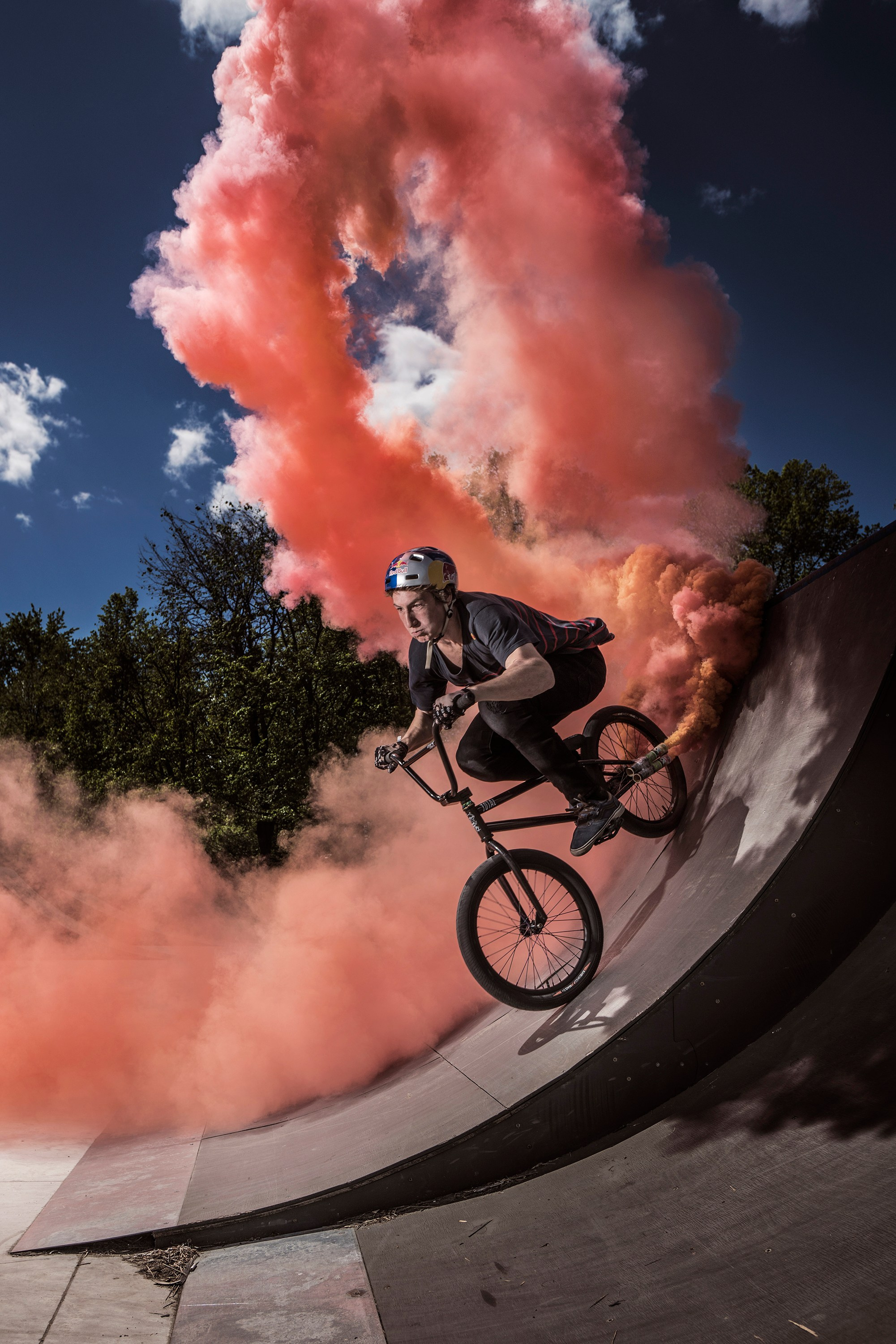 BMX grater. Creative Photographer Denis Klero