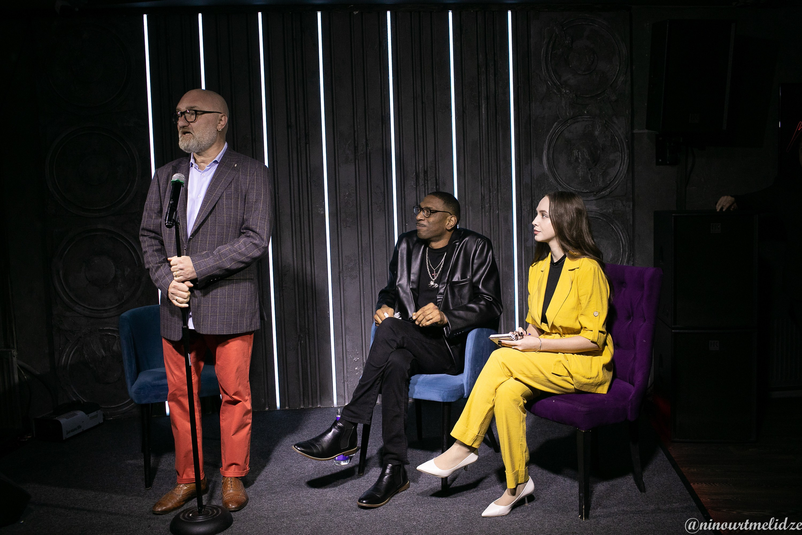 Пресс конференция Kevin Maccoy. Art photographer Nino