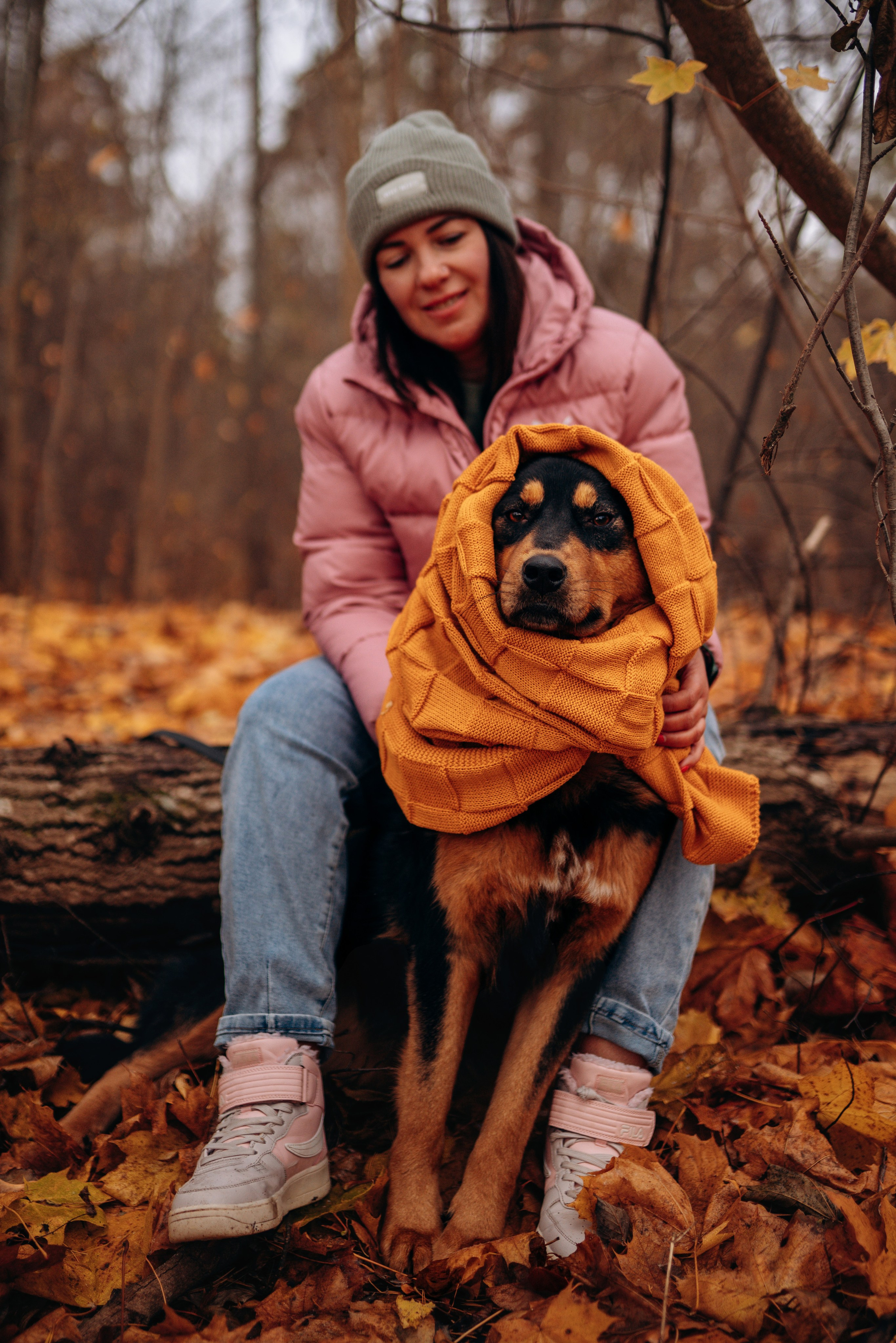 Глаша и Любовь. Фотограф анималист в Спб недорого Олеся Майорова