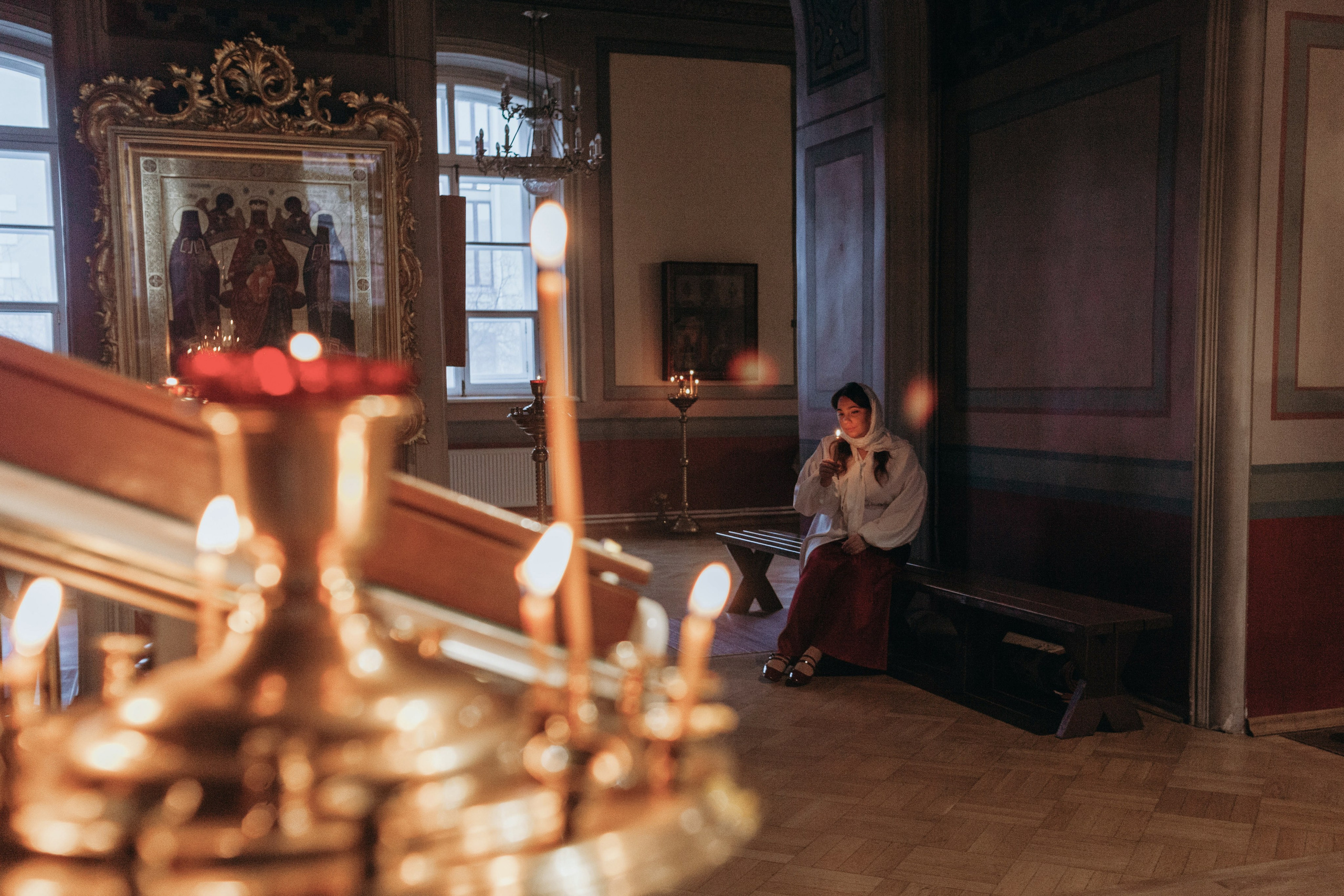 Матушка Екатерина и отец Сергий. Семейный фотограф во Всеволожске и Санкт-Петербурге Юлия Капустина