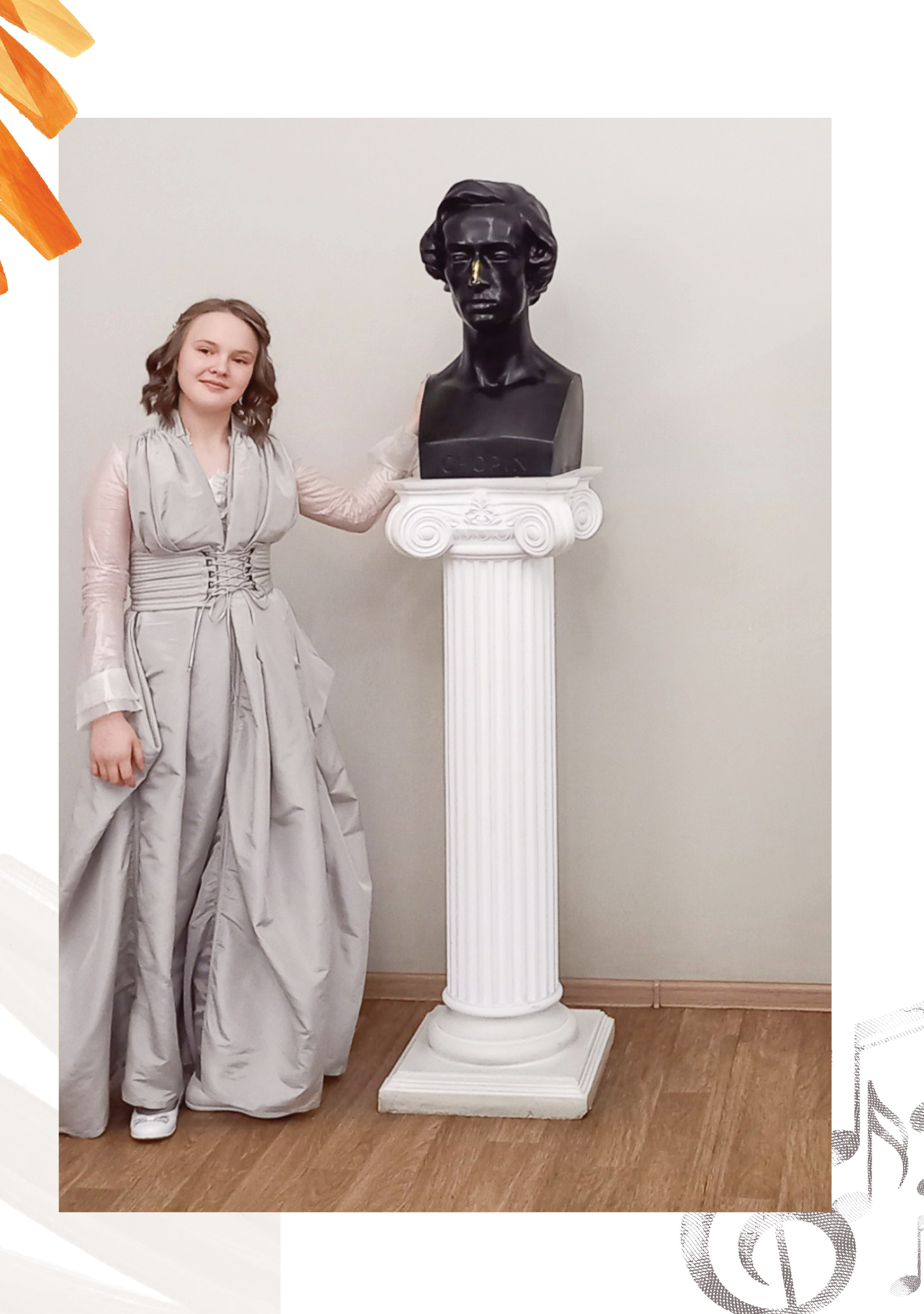 Александра, фортепиано (большой, индивидуальный альбом). Фабрика выпускных альбомов