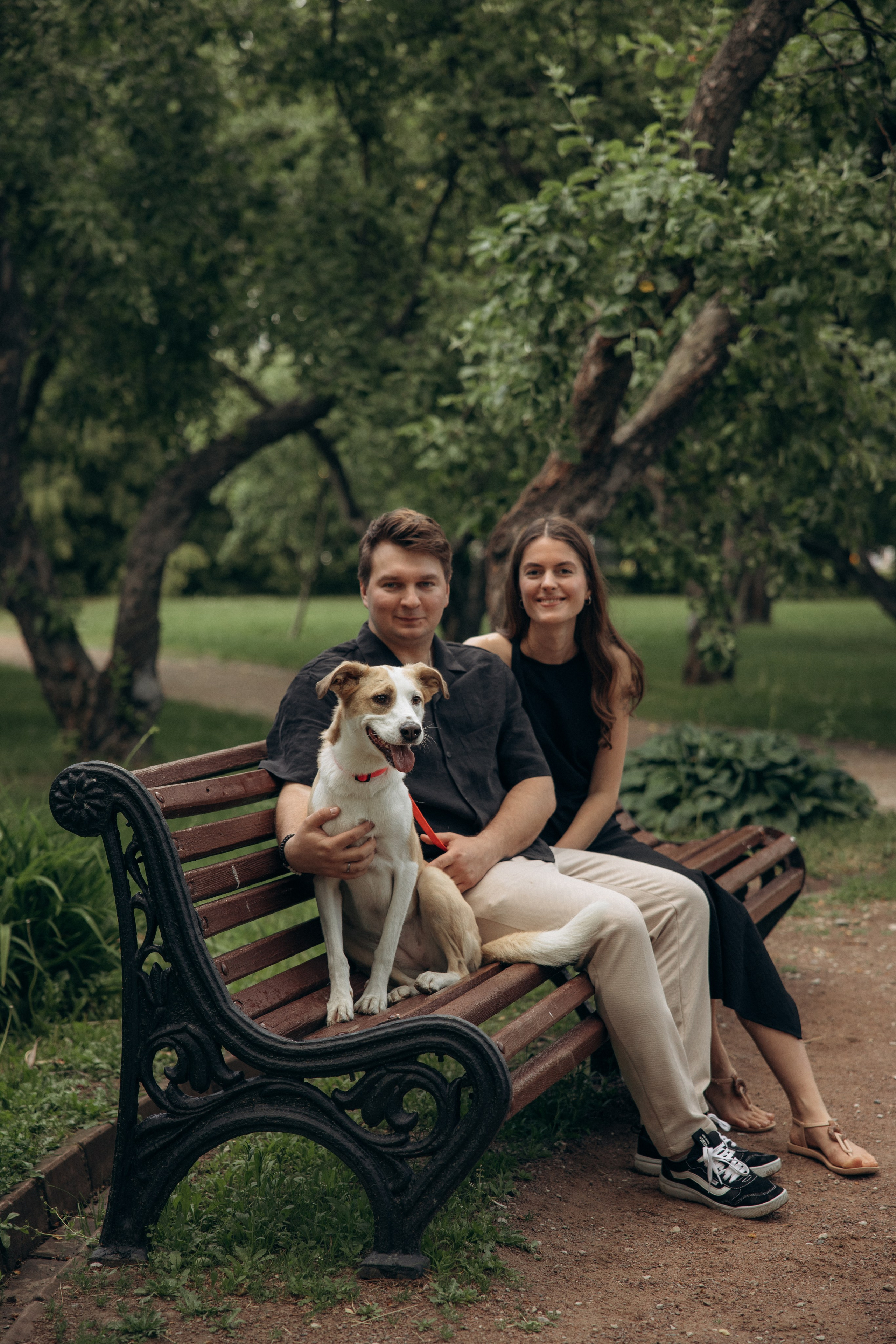 Парк Коломенское. Михаил, Анастасия и Ума. Фотограф анималист в Казани Алина Сулейманова. Фотограф животных