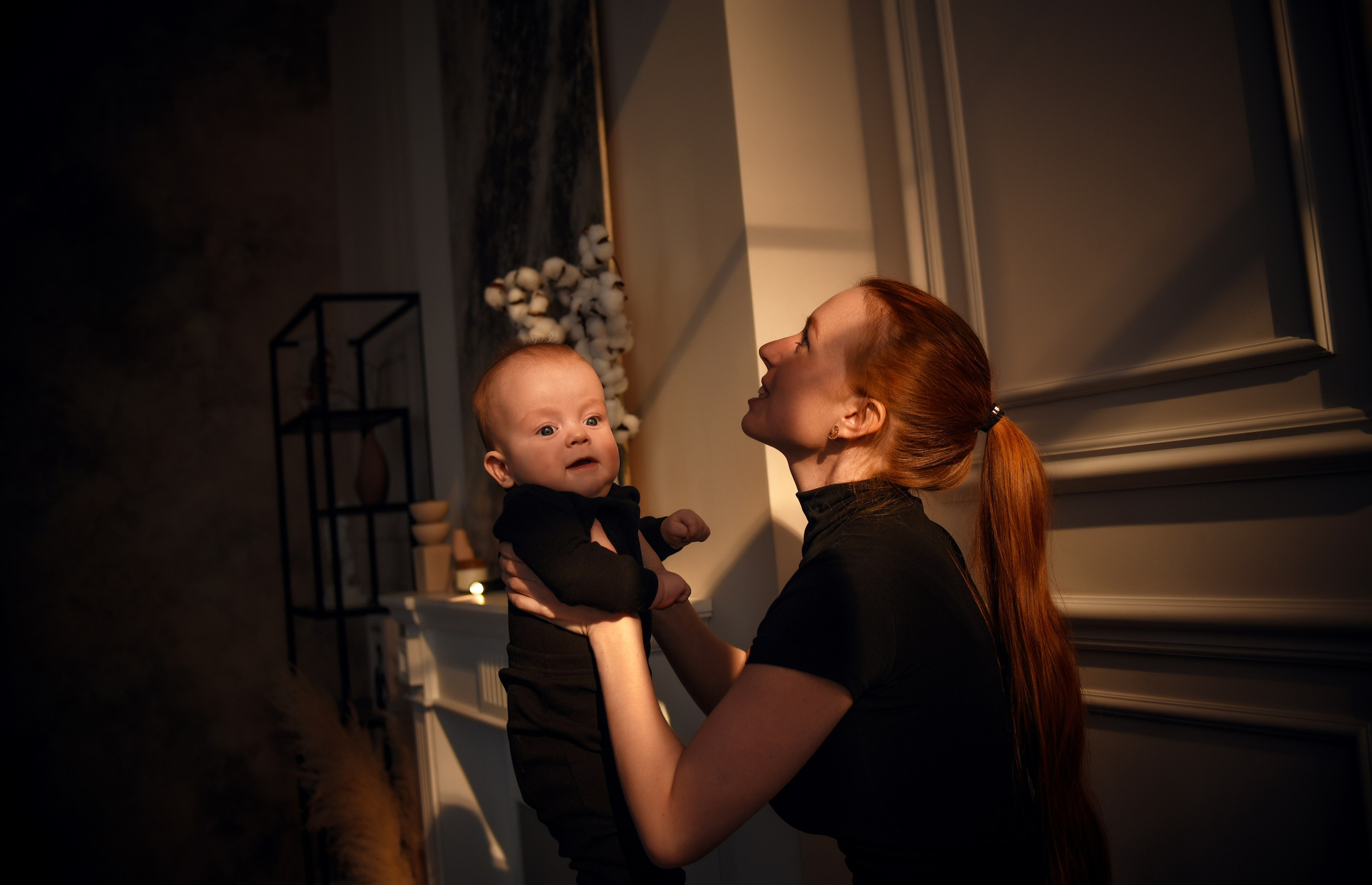 Семейная студийная фотосессия 3. Свадебный, семейный, детский, контент фотограф в Омске Максим Ильин