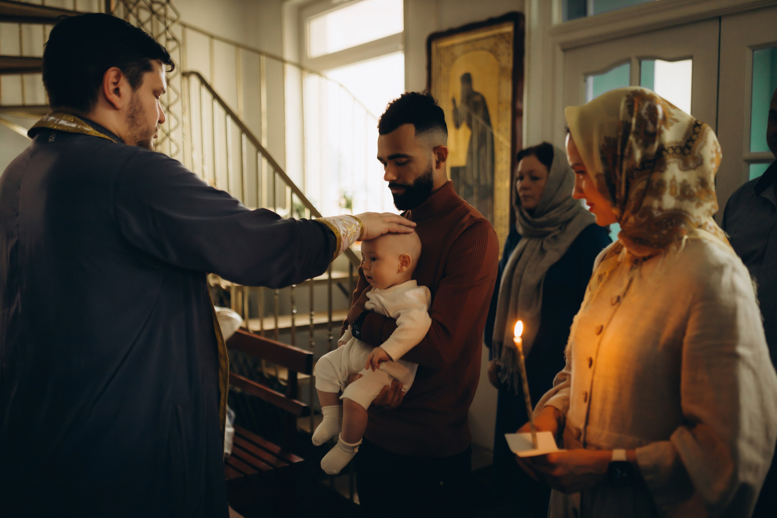 Таинство Крещения Дамира. Фотограф в Краснодаре Алла Потоцкая