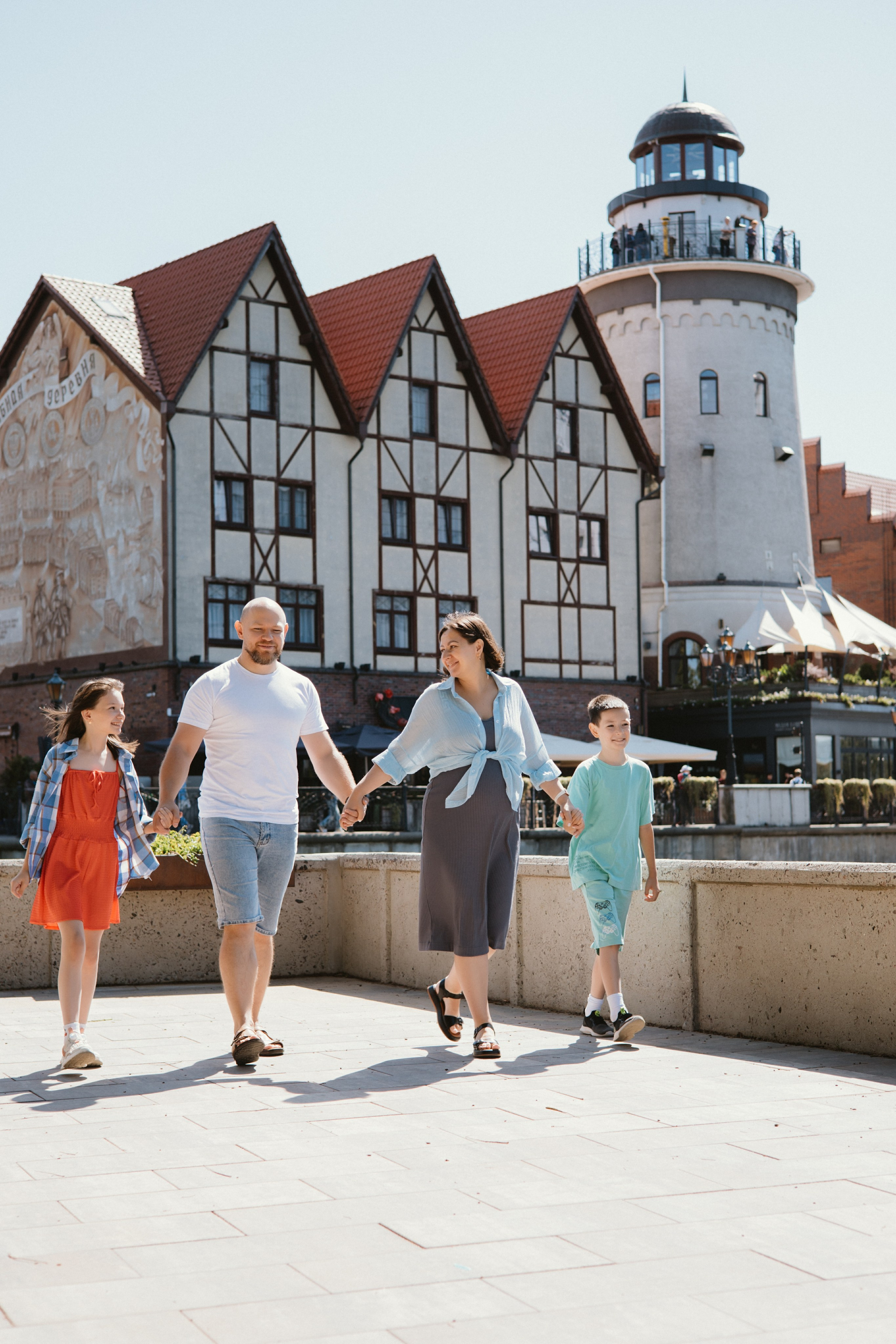 Евгений, Катерина, Ксения и Максим