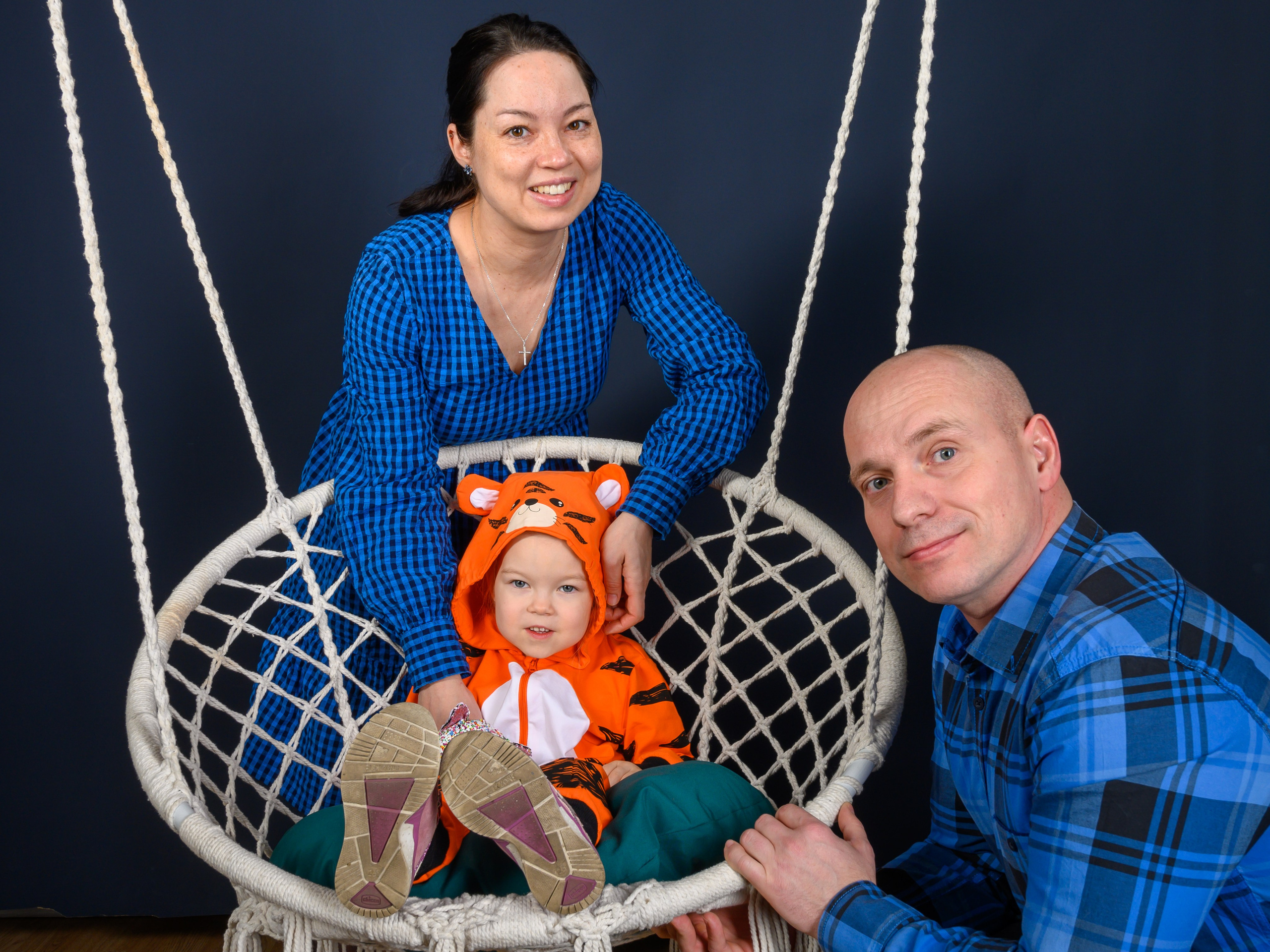 Семейная Фотосессия. Фотограф Андрей Зикеев, фотостудия AzArt Studio в Москве