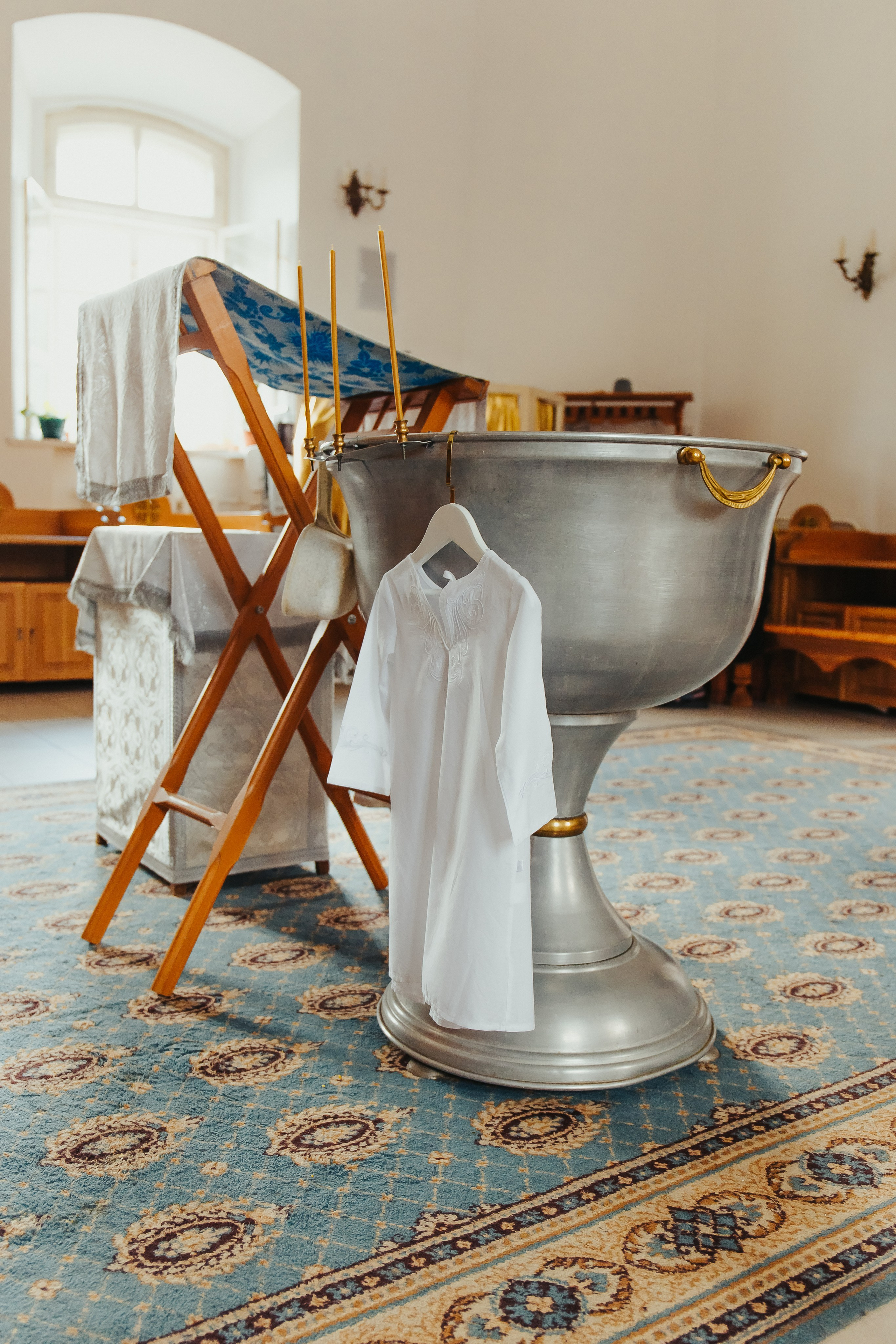 Фотосъемка Крещения ребенка. Фотограф новорожденных и детский в Сергиевом Посаде Кругликова Юлия