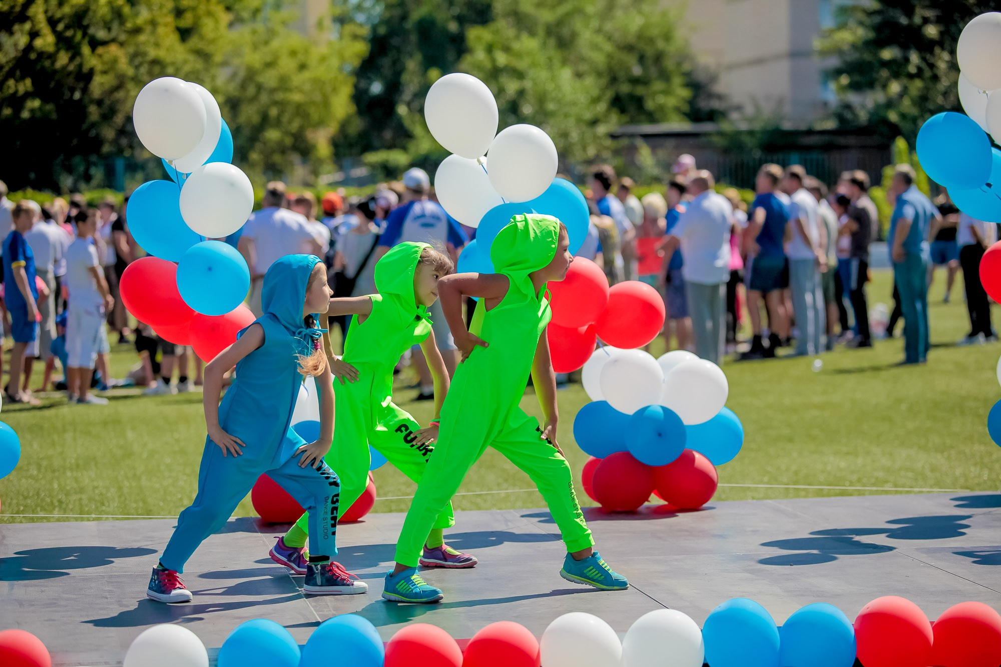 День Физкульт. Максим Матвийченко и Виктория Басова профессионалы своего дела