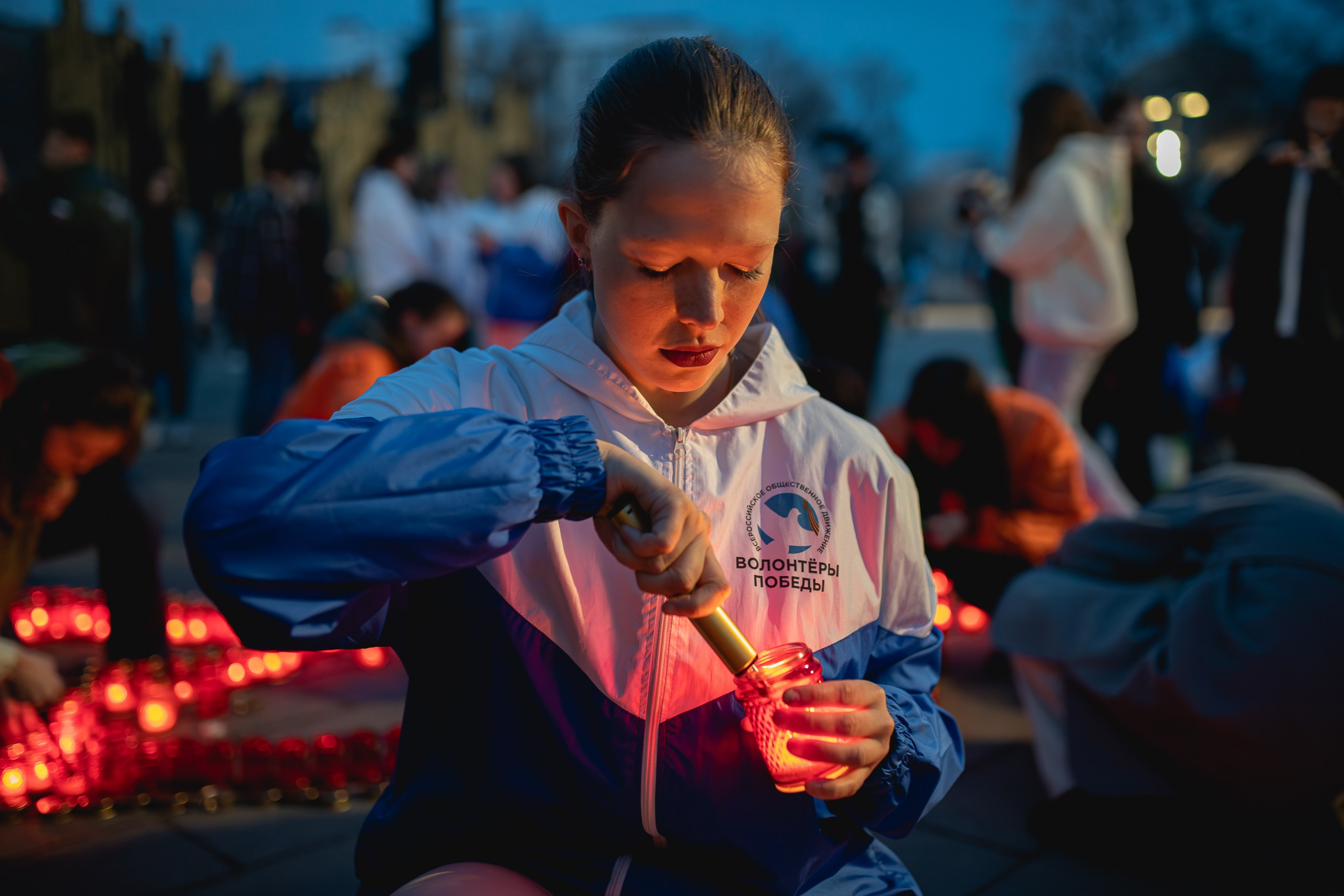 Акция памяти по погибшим в «Крокусе»