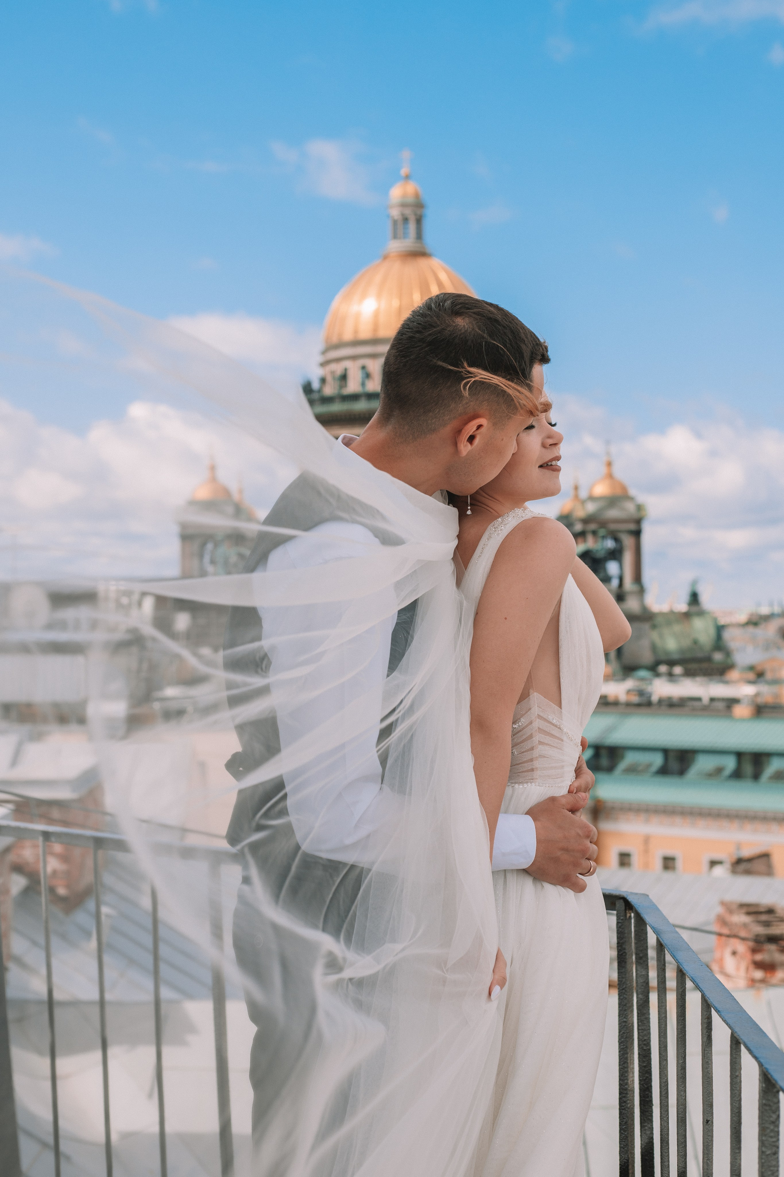 Свадебная фотосессия на крыше — фотограф СПб. Фотограф Олеся Беляева | Санкт-Петербург и Ленобласть