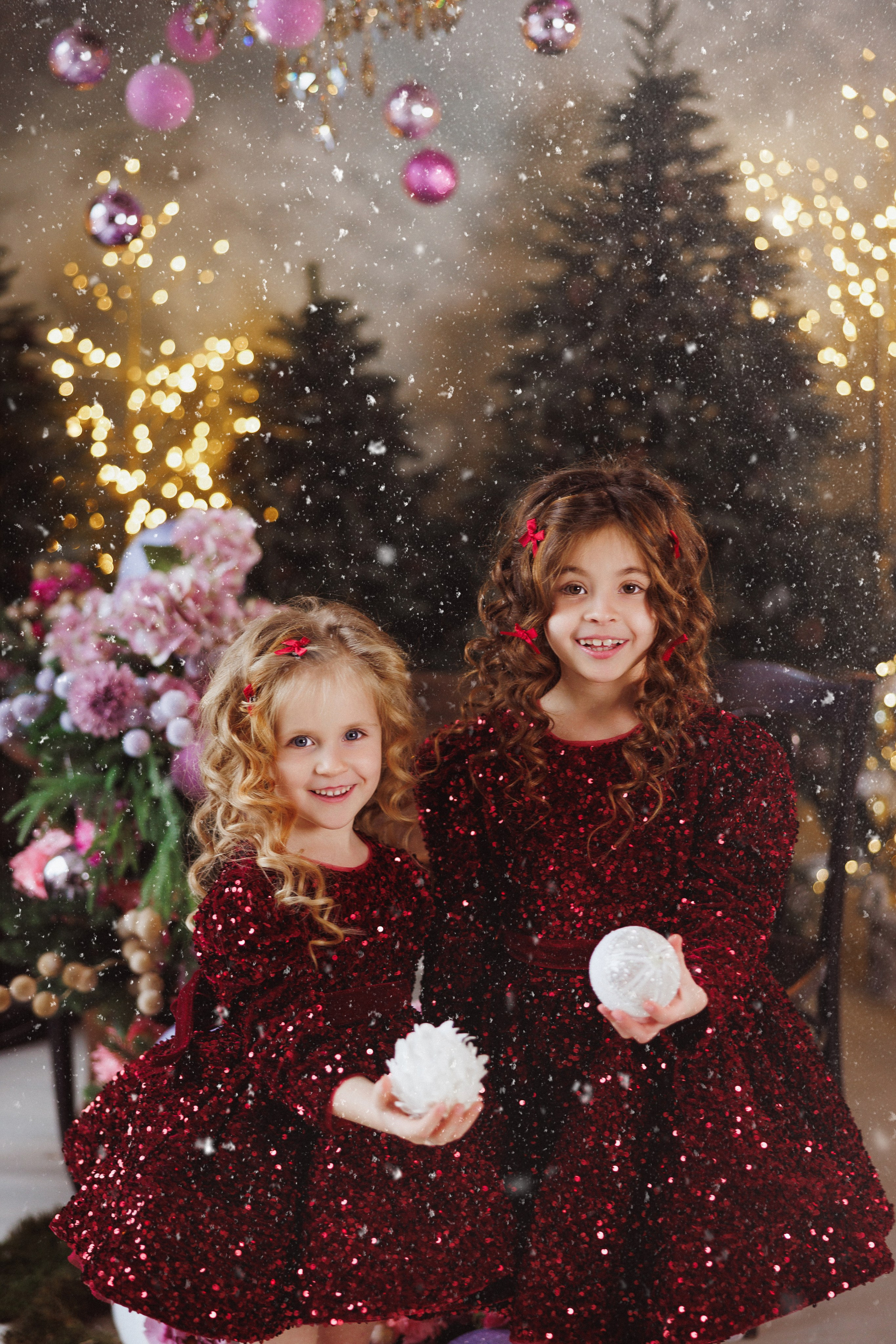 Новогодняя фотосессия в фотостудии «Океан», город Краснодар. Семейный и детский фотограф в Краснодаре Анна Трашкова