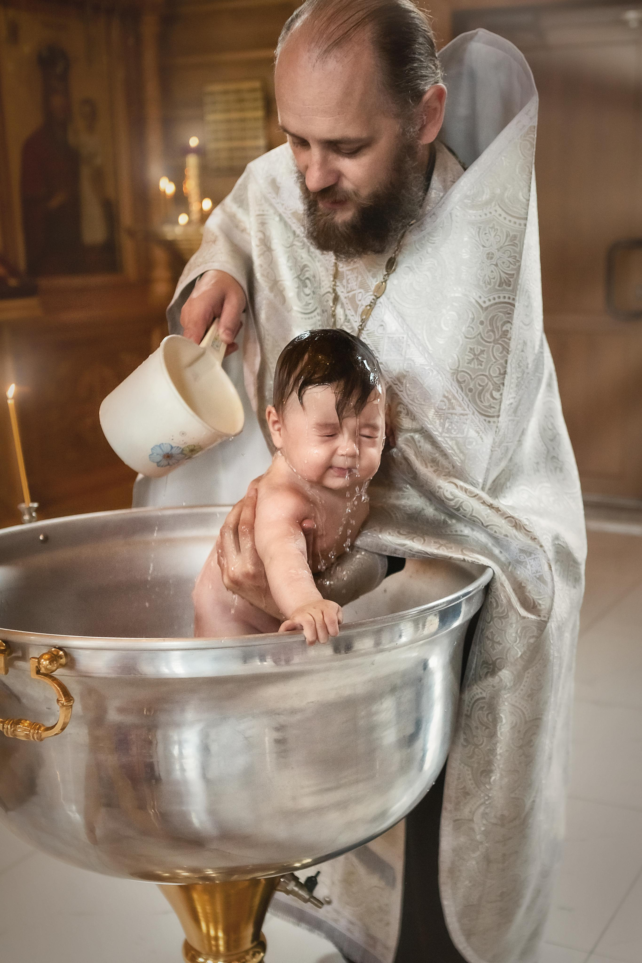 Таинство Крещения Давида. Детский, семейный фотограф в Южно-Сахалинске, Невельске и Холмске