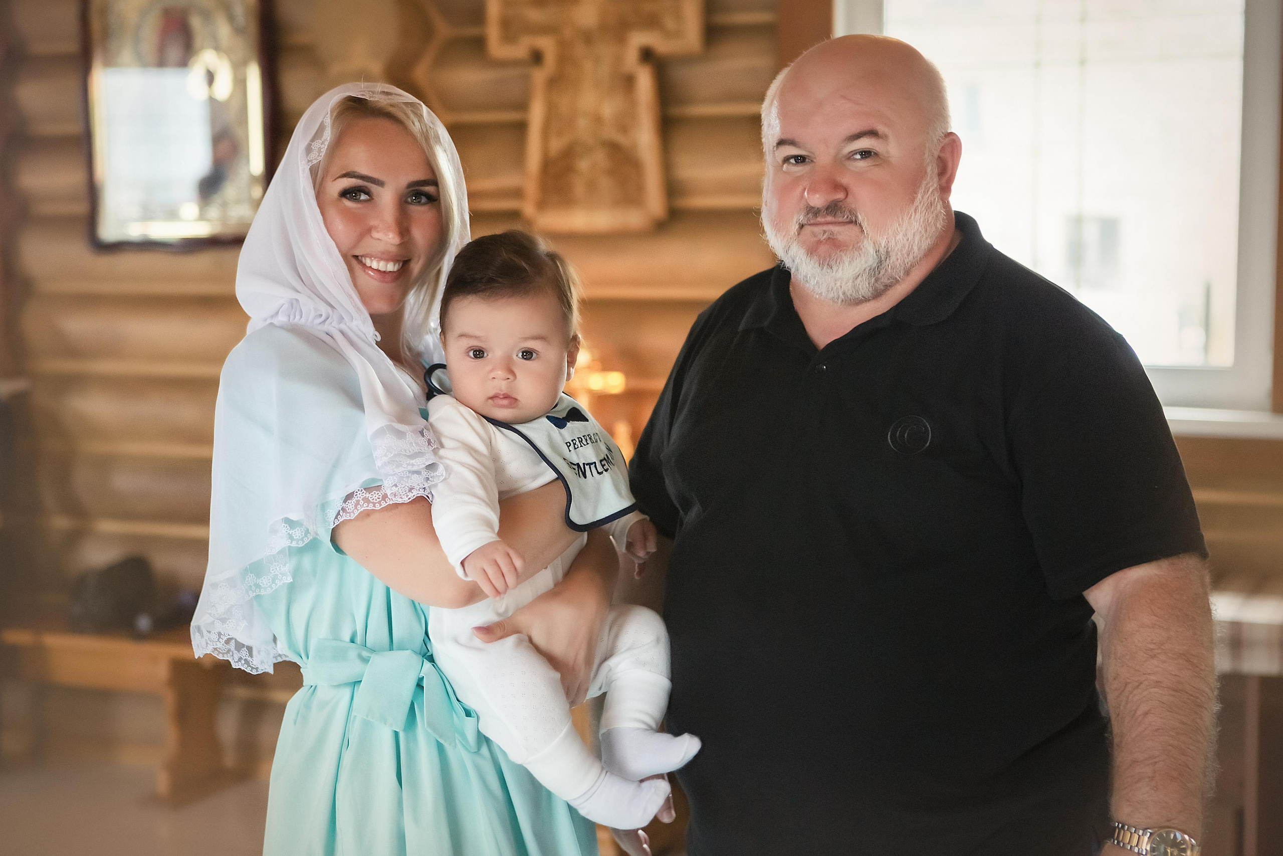 Таинство Крещения Давида. Детский, семейный фотограф в Южно-Сахалинске, Невельске и Холмске