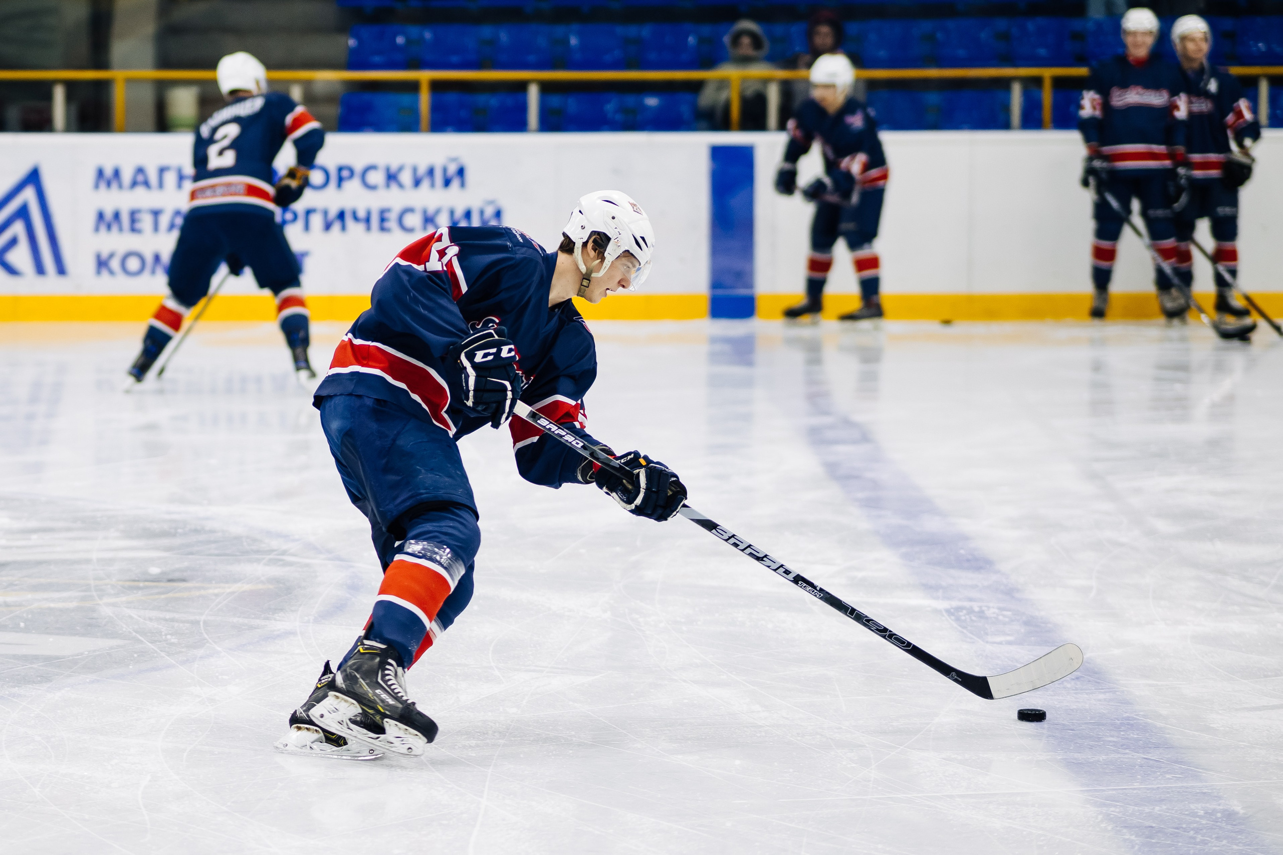 Хоккей. СХЛ / 20.01.24. Денис Прохоров Фотограф в г. Магнитогорск