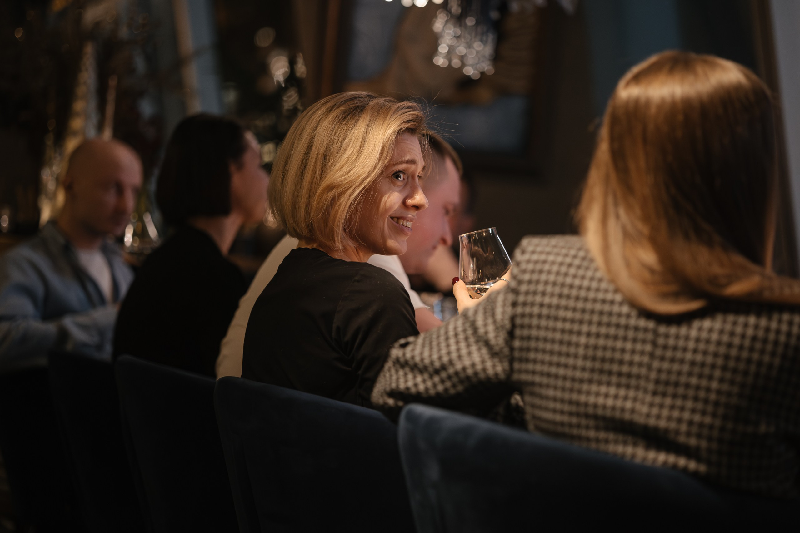 Винный вечер. Фотограф Арсений Гуров