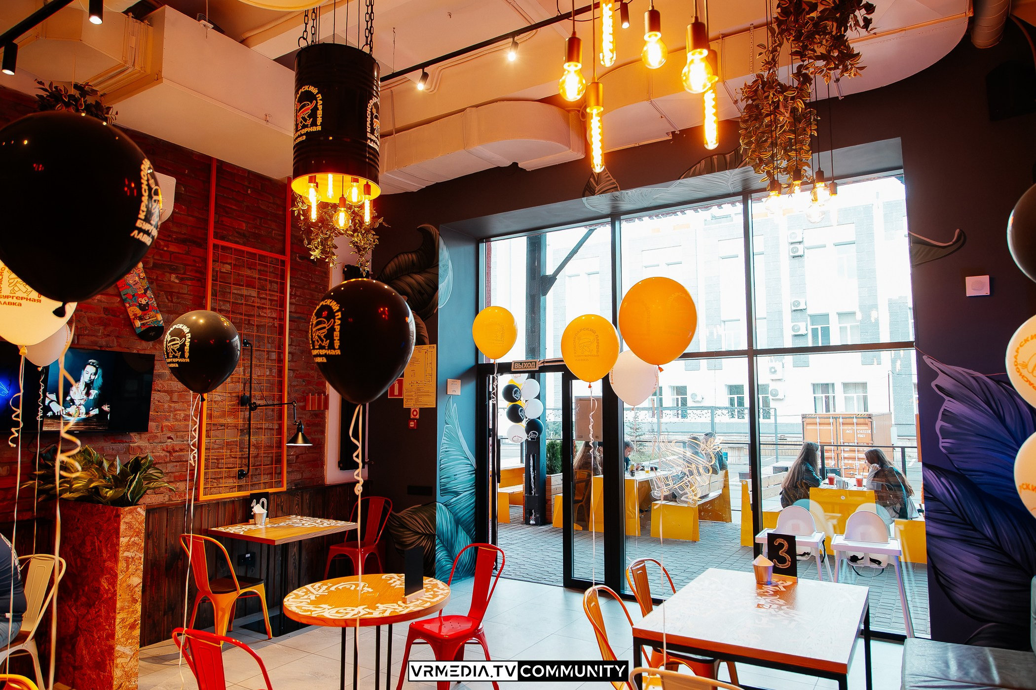 Открытие бургерной лавки «Краснодарский парень»