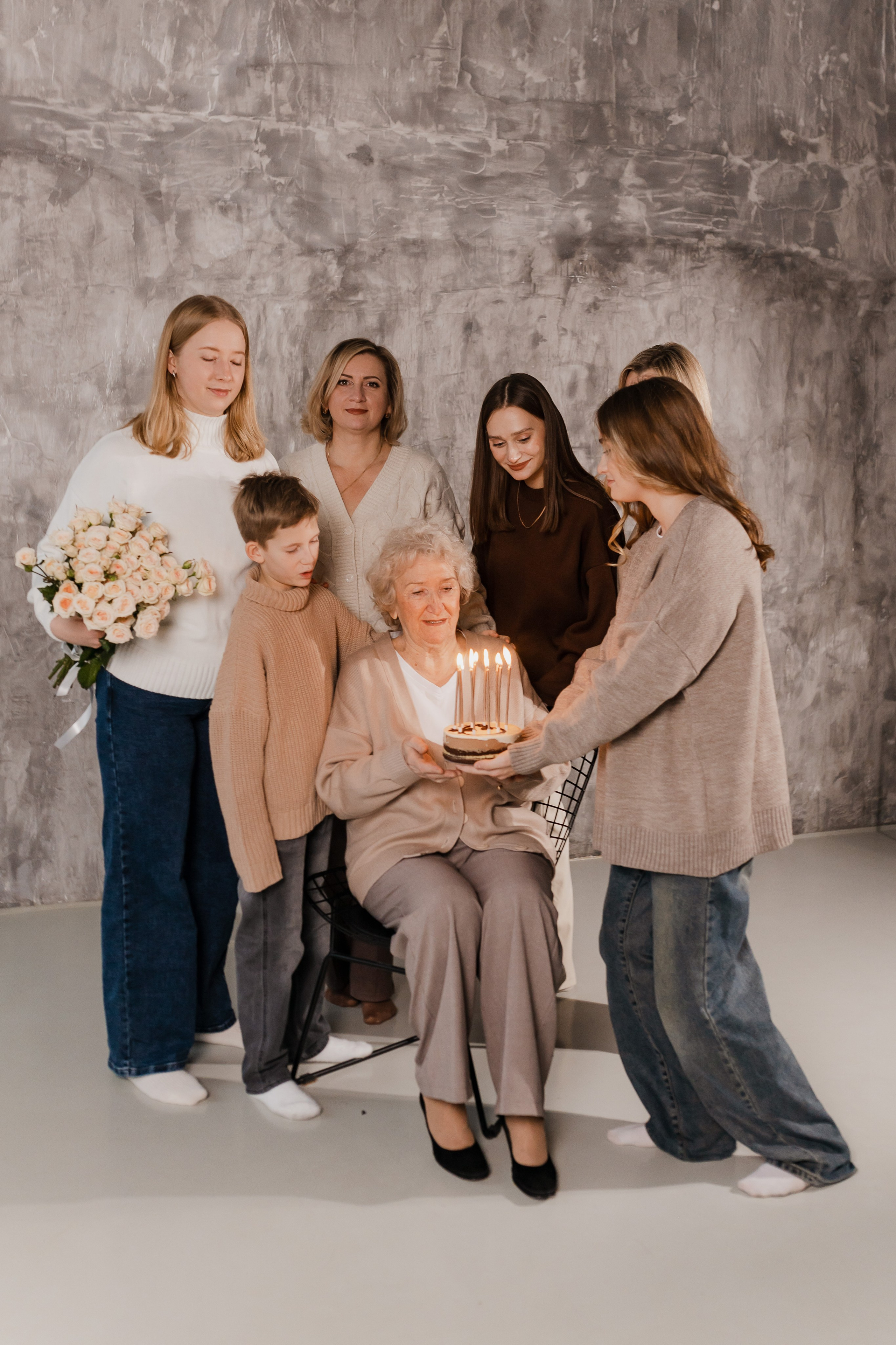 Любимая наша Бабушка). Семейный и детский фотограф в городе Подолск МО Крылова Ирина