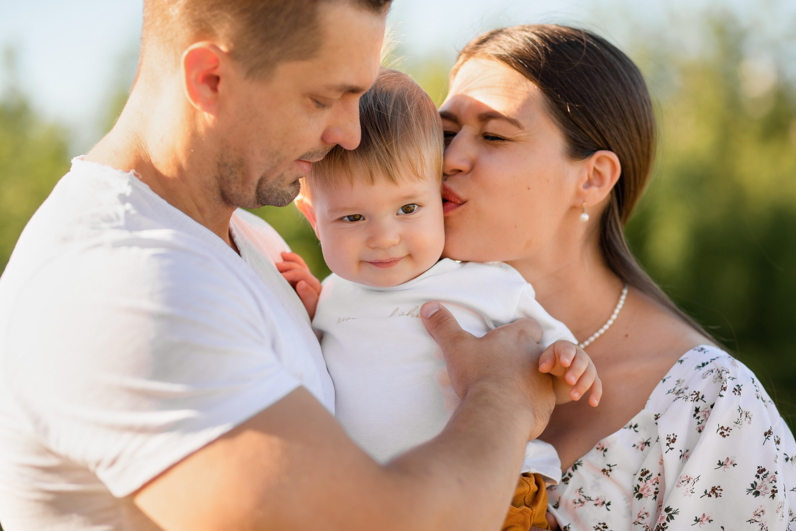 Семейная фотосессия на природе