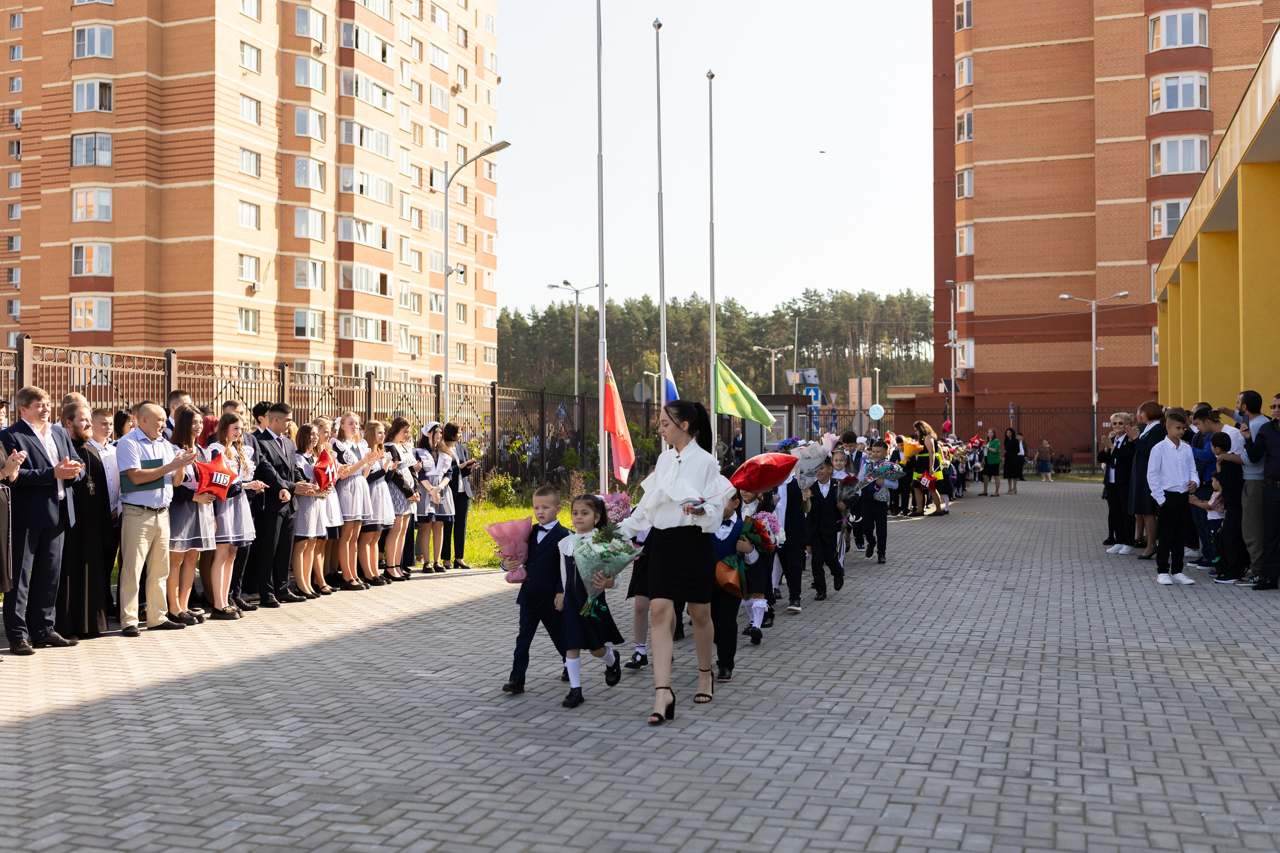 Линейка 1 сентября. Профессиональный Фотограф в Москве Андрей Славнов