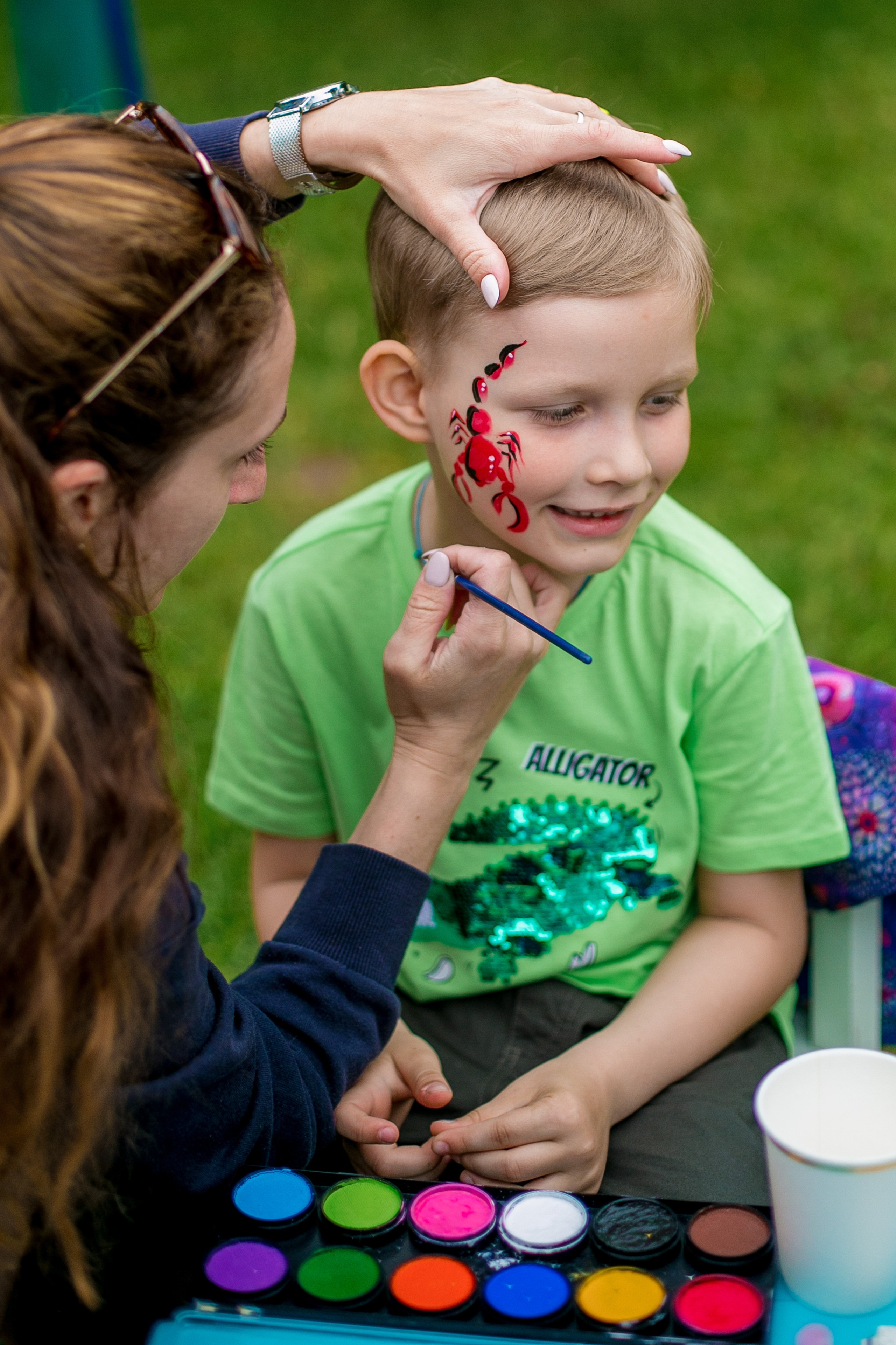Фотосъемка детского Дня рождения на даче. Репортажный фотограф Борис Геер