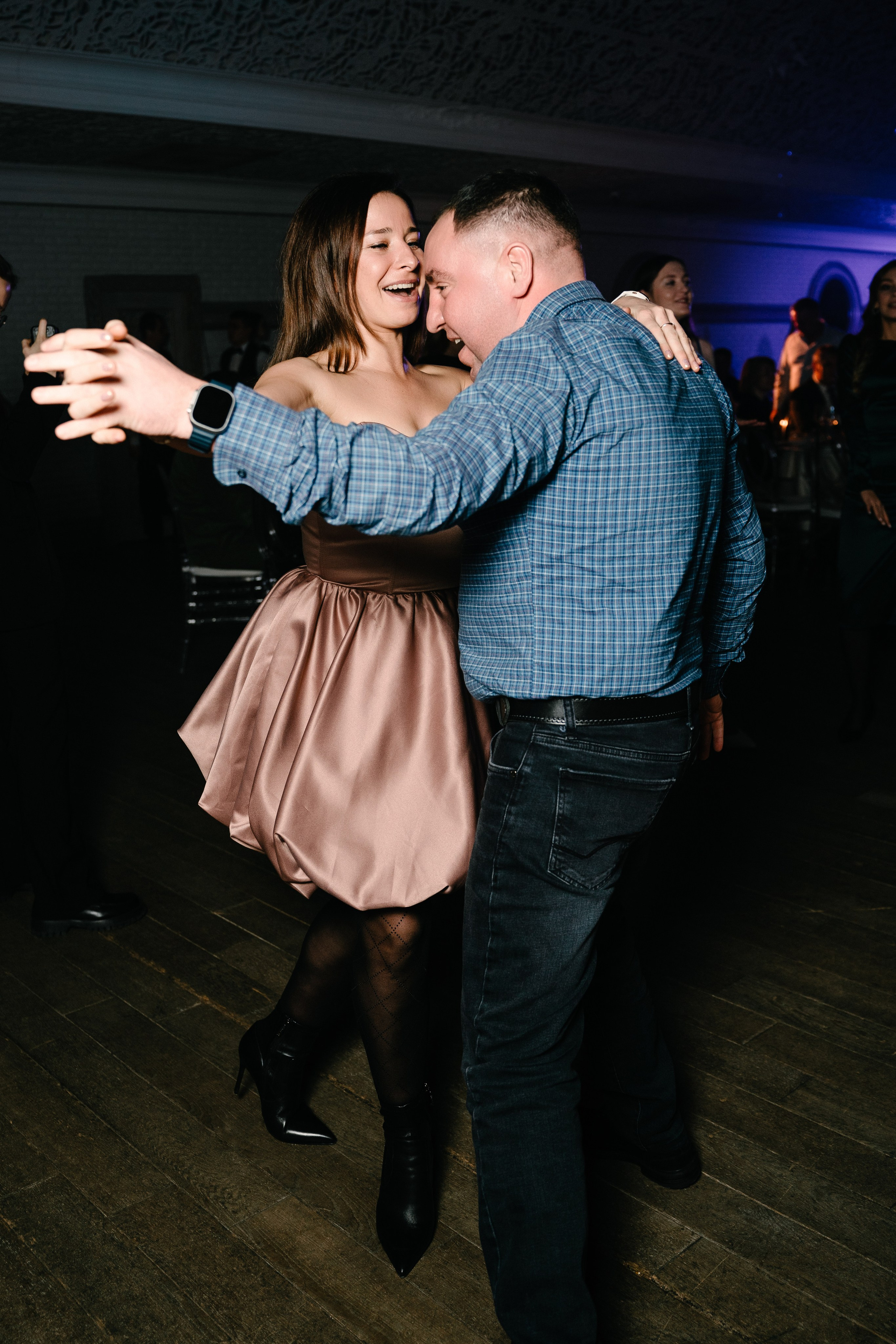 Новогодний вечер в Артисте. Свадебный и семейный фотограф в Воронеже Анастасия Бойко