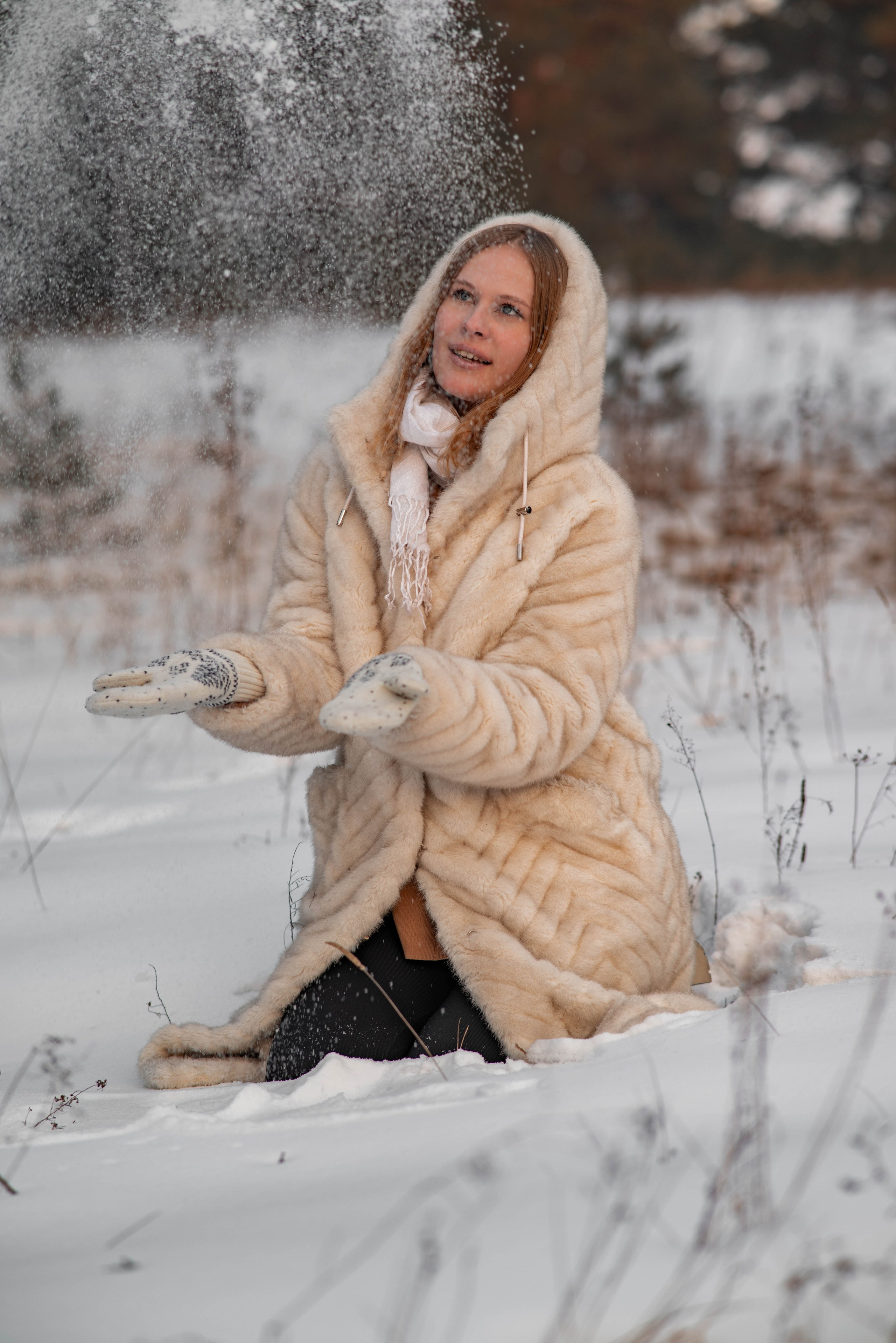 фотосессия в лесу в Абакане