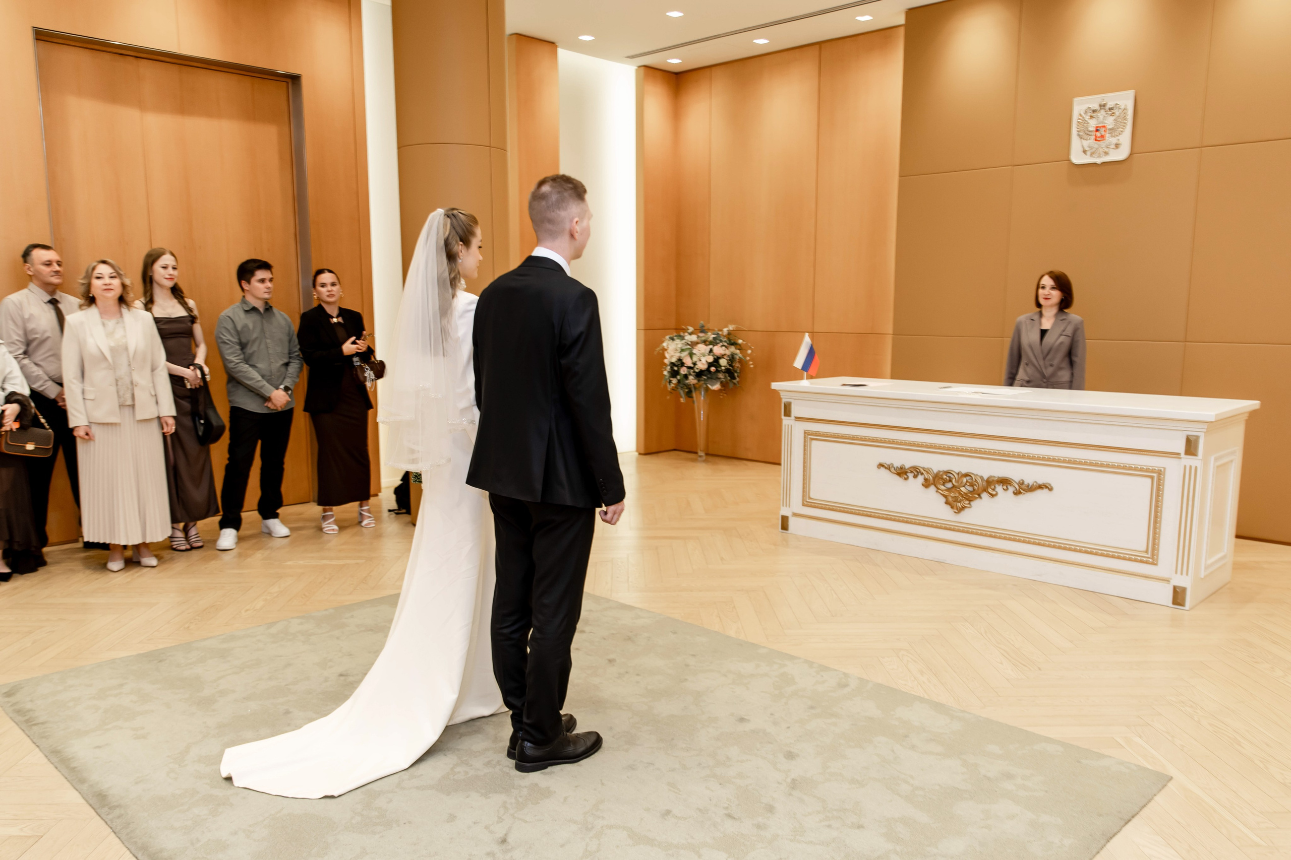 Выездная регистрация + Барвиха + банкет. Свадебный и семейный фотограф в Москве Диана Левченко